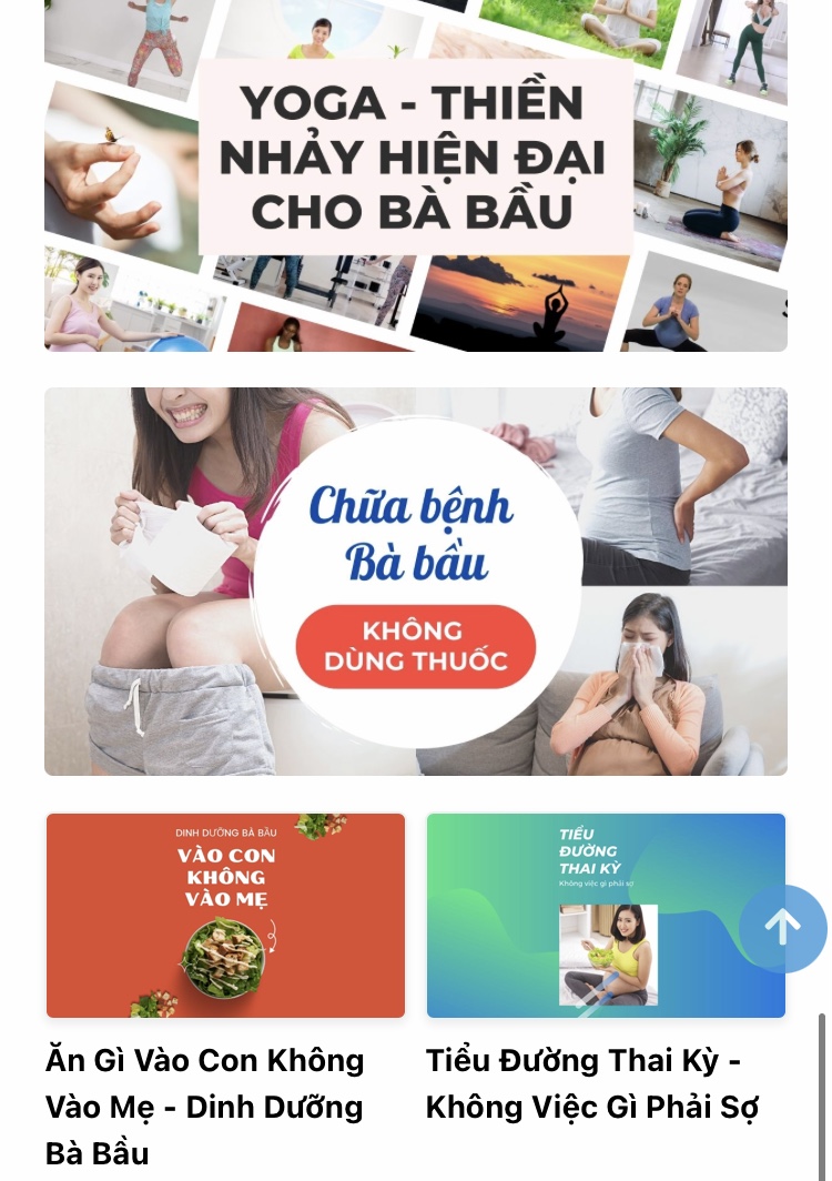 MUA 1 LẦN – DÙNG TRỌN ĐỜI: 33+ KHÓA HỌC NUÔI DẠY CON TOÀN DIỆN 

Xem ngay tại đây: https://mamibabi.com.vn/khoa-hoc

Mamibabi là ứng dụng duy nhất tại Việt Nam sở hữu hơn 33 khóa học giúp các bố mẹ nuôi con khoa học và nhẹ nhàng hơn ngay từ khi bé còn trong bụng mẹ. Các khóa học này không chỉ giúp chăm sóc mẹ bầu và bé yêu về thể chất, mà còn giúp nuôi dưỡng tinh thần và phát triển tư duy, trí tuệ cho bé.

Mẹ chỉ cần mua tài khoản VIP Mom 1 lần duy nhất, có thể sử dụng TRỌN ĐỜI 33 khóa học sau:

CÁC KHÓA HỌC CHO MẸ BẦU VÀ SẮP SINH: 
Thai giáo toàn tập 280 ngày yêu thương
Thai giáo dinh dưỡng: Mẹ bầu ăn gì để mẹ khỏe con khỏe
Ăn gì vào con không vào mẹ?
Kiến thức Tiền sản – Hậu sản: Sẵn sàng đón bé yêu
Yoga – Thiền – Nhảy hiện đại cho bà bầu
Chữa bệnh bà bầu không dùng thuốc
Tiểu đường thai kỳ: Không việc gì phải sợ
Trị rạn da hiệu quả
Nên và không nên khi mang bầu
Kiêng cữ sau sinh

CÁC KHÓA HỌC CHĂM SÓC BÉ SƠ SINH: 
EASY cô đọng: Rèn nếp sinh hoạt cho bé
A – Z luyện ngủ cho bé
Tuần khủng hoảng 2 năm đầu đời
Tắm bé sơ sinh an toàn, đúng cách
Bệnh thường gặp và cách xử lý
Chăm sóc rốn cho bé
Hut mũi và rửa mũi cho bé sơ sinh
Tuyệt chiêu mát-xa bé

CÁC KHÓA HỌC GIÁO DỤC SỚM: 
Giáo dục sớm 0 - 2 tuổi Montessori và Shichida
Dạy bé tập nói: Phòng ngừa chậm nói 0 – 6 tuổi
Giáo dục não phải theo phương pháp Shichida cho trẻ 0 – 6 tuổi

CÁC KHÓA HỌC NUÔI CON BẰNG SỮA MẸ: 
Dinh dưỡng cho mẹ, nhiều sữa cho bé
Kiến thức nuôi con bằng sữa mẹ đầy đủ
Cách vỗ ợ hơi cho bé
Cai ti đêm – Khỏe mẹ khỏe con
Cách luyện bú bình cho bé
Phòng tránh tắc tia sữa
Cho bé ti đúng cách
Sơ cứu sặc sữa
Viêm tuyến vú: Không thể chủ quan
Cách vắt sữa bằng tay
Luyện ti giả cho bé

KHÓA HỌC ĂN DẶM VIP "3 TRONG 1": 3 PHƯƠNG PHÁP ĂN DẶM

Các khóa học mới vẫn liên tục được Mamibabi cập nhật để đáp ứng tốt hơn nhu cầu của các mẹ.

https://mamibabi.com.vn/khoa-hoc