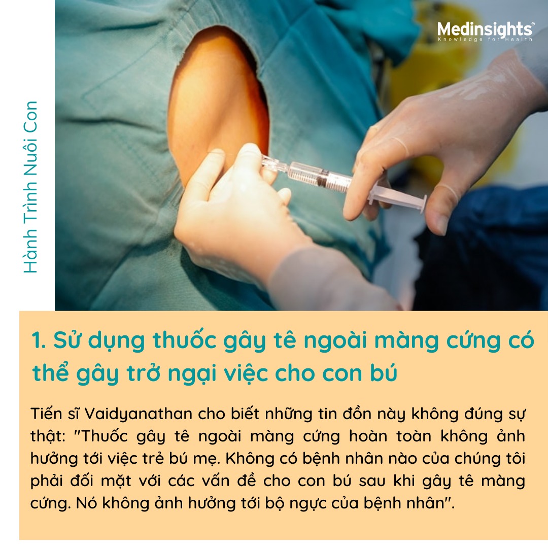5 TIN ĐỒN VỀ GÂY TÊ NGOÀI MÀNG CỨNG KHI SINH CON

Sinh con là một quá trình kéo dài và mang lại nhiều đau đớn cho người mẹ. Hiện nay, để giảm đau đớn cho mẹ thì các bác sĩ thường sử dụng  phương pháp gây tê ngoài màng cứng giúp giảm đau khi sinh thường.

Với phương pháp này, các bác sĩ sẽ tiêm thuốc tê vào lưng. Sau đó, một ống thuốc nhỏ sẽ được đặt vào qua kim tiêm lớn với một lượng thuốc tê thử nghiệm. Nếu liều thuốc thử nghiệm ổn, một túi dịch sẽ được nối với ống mềm đã dán sẵn trên lưng và đặt ở chế độ chảy liên tục. Thuốc có thể thay đổi tùy vào nhu cầu của mẹ bầu. 

Tuy có thể giúp giảm đau khi sinh nhưng nhiều mẹ thường ngần ngại và băn khoăn nhiều khi sử dụng gây tê ngoài màng cứng vì lo lắng về những tác dụng phụ nó có thể gây ra cho cơ thể mẹ và thai nhi. Tuy nhiên, có những tin đồn về phương pháp gây tê  ngoài màng cứng mà mẹ cần loại bỏ ngay trong suy nghĩ của mình theo Tiến sĩ Uma Vaidyanathan, Tư vấn cao cấp phụ khoa và sản khoa Bệnh viện Max, New Delhi, Ấn Độ. 

Nguồn: MedInsights