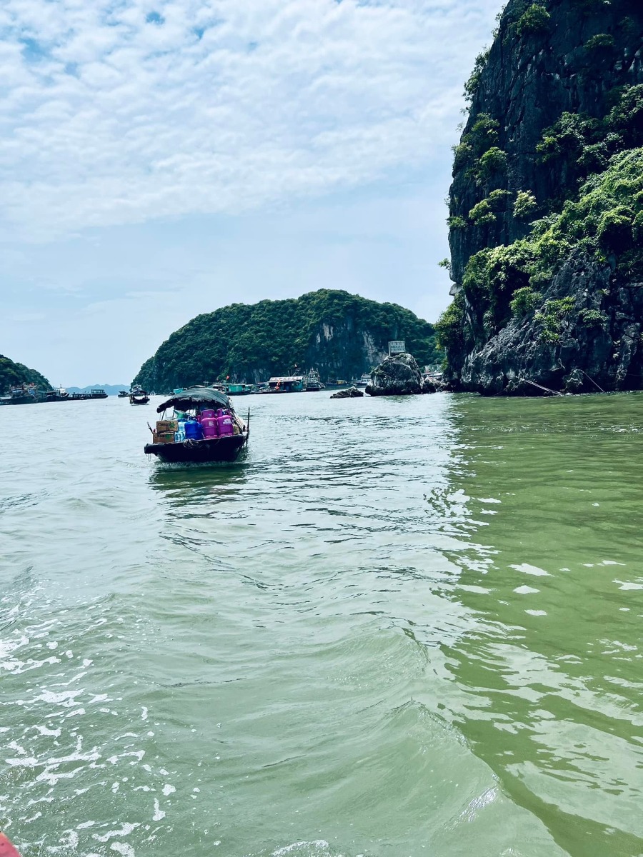 CÁT BÀ - lên rừng xuống biển trong 3 ngày 😎

Nhà mình đi Cát Bà lần đầu năm 2017, ở 2 đêm trong Cát Bà resort và tự lái xe đi loanh quanh. Ấn tượng của mình lúc ấy không khác gì các điểm du lịch biển khác ở miền Bắc cho lắm; thế nên cũng không có ý định quay lại.

Cho đến cách đây khoảng 1 tuần, lũ trẻ con nó than thở thèm biển. Mà đúng đợt cả 2 bố mẹ đều bận. Thứ 7 vẫn phải đi họp phụ huynh cho 2 đứa, đầu tuần sau thì bố mẹ đều có lịch không huỷ được. Thế là nghĩ đến Cát Bà.

Đặt phòng ở Cát Bà sát ngày, lại cuối tuần mùa cao điểm, cộng thêm yêu cầu dạng family 2 giường, chi phí vừa phải nhưng có chỗ chơi cho trẻ con -  dường như là “nhiệm vụ bất khả thi” 🤣 Đến cuối cùng, thực sự là lên kế hoạch chuyến đi theo cách không kỳ vọng nhiều, chỉ cần có chỗ cho lũ trẻ con tắm biển là được.

Ấy thế mà lại có chuyến đi ngoài mong đợi - lại phải rì viu 😎 (hơi ít ảnh vì toàn chụp ảnh bọn trẻ con, không chụp cảnh ạ 😅).

1. Đi lại và chi phí:

Nhà mình tự lái, chọn cung đường như sau vì rất sợ cảnh xếp hàng mòn mỏi ở bến phà 😬
Gần 10h sáng thứ 7 họp phụ huynh xong (trộm vía gia đình vẫn hạnh phúc sau buổi họp này), lên xe phi thẳng cao tốc về Tuần Châu. Ghé Hồng Hạnh ăn trưa rồi ra bến phà Tuần Châu đi chuyến 1h30 chiều.

Vé cao tốc: trừ VETC thẻ chồng, mình k phải trả nên coi như free 😌
Vé phà Tuần Châu - Cát Bà: 300k/xe ô tô, 60k/người.
Phà có 4 chuyến thôi: 9h, 11h30, 13h30, 15h (theo trí nhớ của mình, các bạn nên check lại nhé).

Tại sao lại chọn phà Tuần Châu dù xa hơn?
- Vì có thể tạt qua Tuần Châu ăn trưa 🤣 Với mình hải sản Quảng Ninh vưỡn là số 1.
- Vì đỡ phải xếp hàng (hãy google để biết phà từ Cát Hải đông cỡ nào vào mùa này, nãy mình về là vào sáng thứ 2 mà xe vẫn đang xếp hàng dài 😅).
- Vì được ngắm vịnh. Do quãng đường này sẽ là đi trên vịnh Hạ Long / Lan Hạ tầm 40-50p, tha hồ mà ngắm.
- Từ Tuần Châu sẽ cập Cảng Gia Luận, đi qua Rừng quốc gia Cát Bà để vào trung tâm. Con đường này đẹp và nhiều điểm tham quan.

Chiều về nhà mình đi Cảng Cái Viềng - bến phà Gót (Cát Hải). 1 là để khám phá thêm cung đường khác, 2 là chiều này đỡ đông rồi, phà chạy liên tục, nhà mình tới là có phà đi luôn.

Giá vé là 190k/xe và 10k/người.

2. Ở và ăn chơi:

Vụ này mình đặt theo đúng kiểu: hỏi mà bảo có phòng là đặt luôn, chứ còn chả thèm check review gì trước. Mùa cao điểm mà 😅 Thế nhưng kết quả lại không tồi.

HOI LAKE FARMSTAY:
Đêm đầu mình ở đây, là Farmstay nằm trong Vườn quốc gia Cát Bà. Nó là một dãy bungalow dựng quanh hồ Hới. Nếu đến sớm trước 5h chiều thì bạn đỗ xe ở cổng rồi đi bộ vào (từ cổng Rừng quốc gia vào khoảng 3-400m thôi).

Chỗ này không hợp với bạn nào quen ở chỗ “xịn xịn” vì điều kiện cơ sở vật chất cũ không được đầu tư cải tạo nhiều. 

Bù lại thì cảnh thiên nhiên cực đẹp. Hồ nước ngọt từ trong kẽ đá chảy ra mát lạnh. Cây cối đủ loại nên là thiên đường cho 2 thằng nhà mình. Chúng nó bơi rồi nghịch cả buổi, trời mưa xong bị vắt chui ra cắn vẫn cười phe phé đi khoe khắp nơi 😅

Ở đây có thể trekking quanh rừng quốc gia, cắm trại (có khu vực cho thuê trại và điểm dựng trại). Nếu không thuê bungalow thì tự cắm trại cũng là lựa chọn không tồi đâu ^^
Giá siêu rẻ: 750k/đêm với bungalow 1 giường đôi và 850k/đêm với bungalow family 2 giường, bao gồm ăn sáng (đồ ăn sáng thì tệ nha 😅). Trẻ em phụ thu 150k.

Đồ ăn uống cũng rẻ luôn, nước cam ép, cà phê cũng chỉ tầm 25-30k/ly. Nhân viên thì không chuyên nghiệp nhưng nhiệt tình. Các bạn Tây ba lô có vẻ thích mấy chỗ kiểu này nên mình thấy 3-4 nhóm liền, đông hơn cả khách Việt.

MONKEY ISLAND RESORT:

Nằm trên Đảo Khỉ ngoài vịnh Lan Hạ. Một nơi mà mình nghĩ nhà mình sẽ còn quay lại vì cả nhà đều thích.

Vì nằm ngoài đảo nên để ra đây thì phải đi tàu từ bến Bèo. Trước khi tới tầm 30p bạn liên hệ với resort để cho tàu vào đón. Sau khi được free ngắm vịnh Lan Hạ tầm 20p thì tới đảo. Ở đây cũng là các bungalow, có dạng phòng rẻ nhất là 1tr - và đắt nhất là bungalow riêng view biển 2 giường thì 2.3tr. Giá bao gồm ăn sáng, phụ thu trẻ em 200k.

Nằm sâu trong vịnh nên nước biển trong, buổi sáng có rác (chủ yếu là bèo) dạt vào - nhưng về cơ bản là nước vẫn sạch. Bãi có sỏi và đá nhỏ chứ k phải cát mịn như biển miền Trung. Thế nhưng so với biển miền Bắc thì vẫn ổn rồi.

Do mọi thứ trên đảo phải mang từ đất liền vào nên bạn sẽ được nhắc cần tiết kiệm nước. Điện cũng phải chạy máy phát nên tầm trưa và tối mới có điều hoà. Tuy nhiên mình đi vào ngày mát mẻ, gió cũng lồng lộng suốt ngày ấy nên dễ chịu lắm. Từ bungalow nhìn thẳng ra vịnh, cảnh siêu đẹp. Bơi chán là 2 đứa nhà mình lại nằm ườn ngoài ban công ngắm biển, đọc sách.

Đặc sản trên đảo này, ngoài biển, là chó và khỉ ^^ Bọn chó dễ thương kinh khủng. Đặc biệt là bạn Kem, cứ có khách đến là chạy ra đón, rồi khách lên tàu về lại lon ton ra tiễn, rất thích chơi với trẻ con nữa. Bọn trẻ con nhà mình mê mẩn lắm.

Còn lũ khỉ thì không mê nổi 🥹 Đảo của chúng nó mà. Đồ ăn để ngoài hay quên k đóng cửa phòng là chúng nó lao vào ăn trộm luôn 🥲 Mình nhìn mấy con to đùng sợ khiếp vía, 2 thằng con thì rủ chó đi trêu khỉ 😏 

Nghe nói còn vài cái resort ở các đảo riêng biệt kiểu này loanh quanh vịnh nữa. Cát Bà bắt đầu hấp dẫn nhà mình rồi đấy ^^