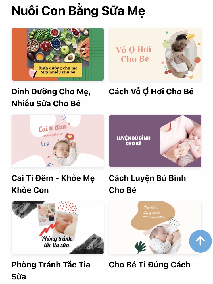 MUA 1 LẦN – DÙNG TRỌN ĐỜI: 33+ KHÓA HỌC NUÔI DẠY CON TOÀN DIỆN 

Xem ngay tại đây: https://mamibabi.com.vn/khoa-hoc

Mamibabi là ứng dụng duy nhất tại Việt Nam sở hữu hơn 33 khóa học giúp các bố mẹ nuôi con khoa học và nhẹ nhàng hơn ngay từ khi bé còn trong bụng mẹ. Các khóa học này không chỉ giúp chăm sóc mẹ bầu và bé yêu về thể chất, mà còn giúp nuôi dưỡng tinh thần và phát triển tư duy, trí tuệ cho bé.

Mẹ chỉ cần mua tài khoản VIP Mom 1 lần duy nhất, có thể sử dụng TRỌN ĐỜI 33 khóa học sau:

CÁC KHÓA HỌC CHO MẸ BẦU VÀ SẮP SINH: 
Thai giáo toàn tập 280 ngày yêu thương
Thai giáo dinh dưỡng: Mẹ bầu ăn gì để mẹ khỏe con khỏe
Ăn gì vào con không vào mẹ?
Kiến thức Tiền sản – Hậu sản: Sẵn sàng đón bé yêu
Yoga – Thiền – Nhảy hiện đại cho bà bầu
Chữa bệnh bà bầu không dùng thuốc
Tiểu đường thai kỳ: Không việc gì phải sợ
Trị rạn da hiệu quả
Nên và không nên khi mang bầu
Kiêng cữ sau sinh

CÁC KHÓA HỌC CHĂM SÓC BÉ SƠ SINH: 
EASY cô đọng: Rèn nếp sinh hoạt cho bé
A – Z luyện ngủ cho bé
Tuần khủng hoảng 2 năm đầu đời
Tắm bé sơ sinh an toàn, đúng cách
Bệnh thường gặp và cách xử lý
Chăm sóc rốn cho bé
Hut mũi và rửa mũi cho bé sơ sinh
Tuyệt chiêu mát-xa bé

CÁC KHÓA HỌC GIÁO DỤC SỚM: 
Giáo dục sớm 0 - 2 tuổi Montessori và Shichida
Dạy bé tập nói: Phòng ngừa chậm nói 0 – 6 tuổi
Giáo dục não phải theo phương pháp Shichida cho trẻ 0 – 6 tuổi

CÁC KHÓA HỌC NUÔI CON BẰNG SỮA MẸ: 
Dinh dưỡng cho mẹ, nhiều sữa cho bé
Kiến thức nuôi con bằng sữa mẹ đầy đủ
Cách vỗ ợ hơi cho bé
Cai ti đêm – Khỏe mẹ khỏe con
Cách luyện bú bình cho bé
Phòng tránh tắc tia sữa
Cho bé ti đúng cách
Sơ cứu sặc sữa
Viêm tuyến vú: Không thể chủ quan
Cách vắt sữa bằng tay
Luyện ti giả cho bé

KHÓA HỌC ĂN DẶM VIP "3 TRONG 1": 3 PHƯƠNG PHÁP ĂN DẶM

Các khóa học mới vẫn liên tục được Mamibabi cập nhật để đáp ứng tốt hơn nhu cầu của các mẹ.

https://mamibabi.com.vn/khoa-hoc