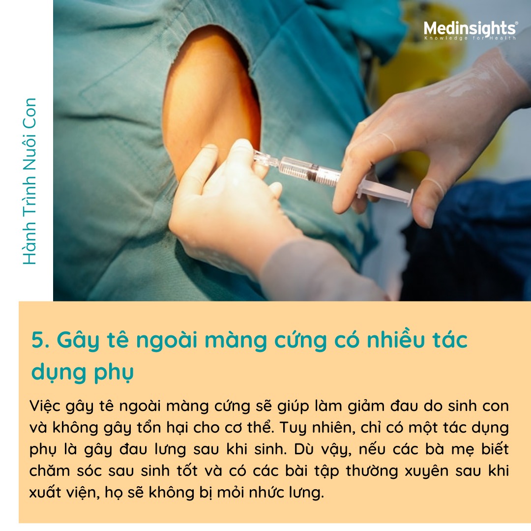5 TIN ĐỒN VỀ GÂY TÊ NGOÀI MÀNG CỨNG KHI SINH CON

Sinh con là một quá trình kéo dài và mang lại nhiều đau đớn cho người mẹ. Hiện nay, để giảm đau đớn cho mẹ thì các bác sĩ thường sử dụng  phương pháp gây tê ngoài màng cứng giúp giảm đau khi sinh thường.

Với phương pháp này, các bác sĩ sẽ tiêm thuốc tê vào lưng. Sau đó, một ống thuốc nhỏ sẽ được đặt vào qua kim tiêm lớn với một lượng thuốc tê thử nghiệm. Nếu liều thuốc thử nghiệm ổn, một túi dịch sẽ được nối với ống mềm đã dán sẵn trên lưng và đặt ở chế độ chảy liên tục. Thuốc có thể thay đổi tùy vào nhu cầu của mẹ bầu. 

Tuy có thể giúp giảm đau khi sinh nhưng nhiều mẹ thường ngần ngại và băn khoăn nhiều khi sử dụng gây tê ngoài màng cứng vì lo lắng về những tác dụng phụ nó có thể gây ra cho cơ thể mẹ và thai nhi. Tuy nhiên, có những tin đồn về phương pháp gây tê  ngoài màng cứng mà mẹ cần loại bỏ ngay trong suy nghĩ của mình theo Tiến sĩ Uma Vaidyanathan, Tư vấn cao cấp phụ khoa và sản khoa Bệnh viện Max, New Delhi, Ấn Độ. 

Nguồn: MedInsights