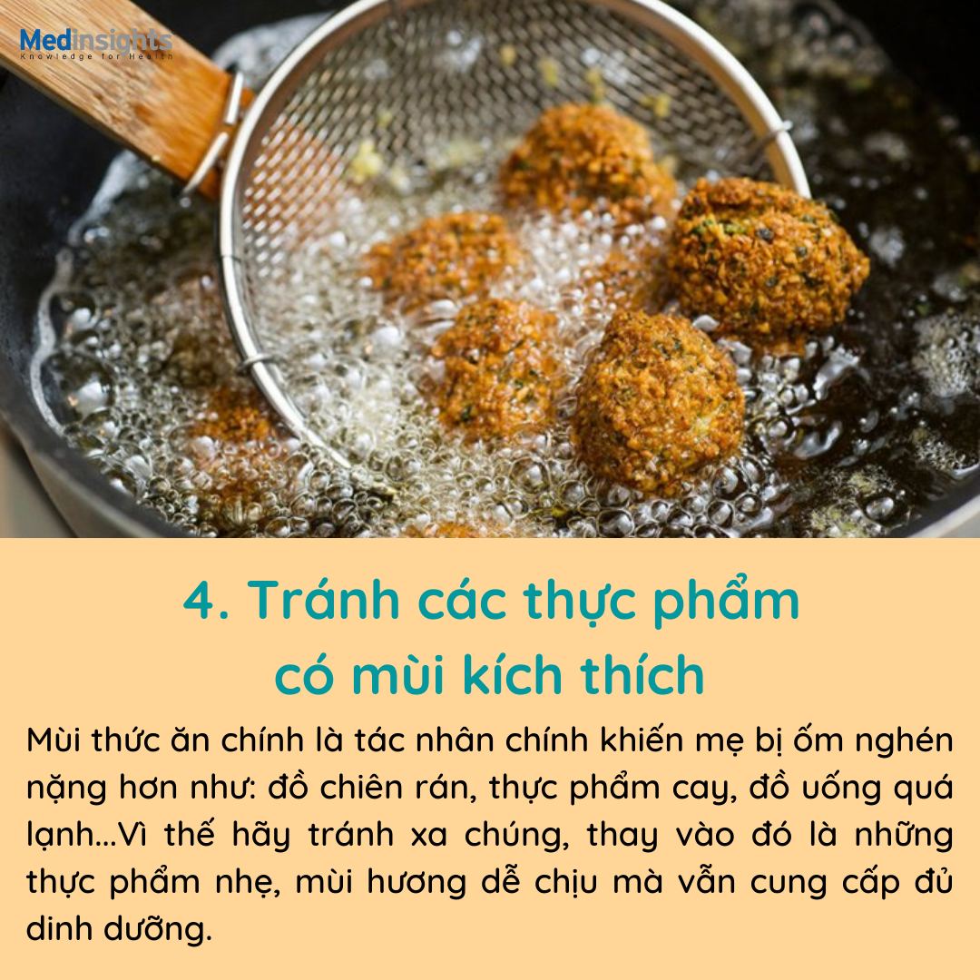 MẸ BẦU ỐM NGHÉN PHẢI LÀM SAO?

Ốm nghén khi mang thai xảy ra phổ biến từ tuần thai thứ 4 – 6 của thai kỳ và nặng nề nhất ở khoảng tuần thứ 8 – 9. Đối với hầu hết các mẹ bầu, triệu chứng này sẽ thuyên giảm và biến mất hoàn toàn ở tuần thứ 12 – 14.

Dưới đây là vài cách để mẹ bầu ốm nghén giảm triệu chứng nghén hiệu quả nhé.

Mẹ xem thêm nhiều kiến thức về chăm sóc thai kỳ tại đây: https://mamibabi.com.vn/khoa-hoc