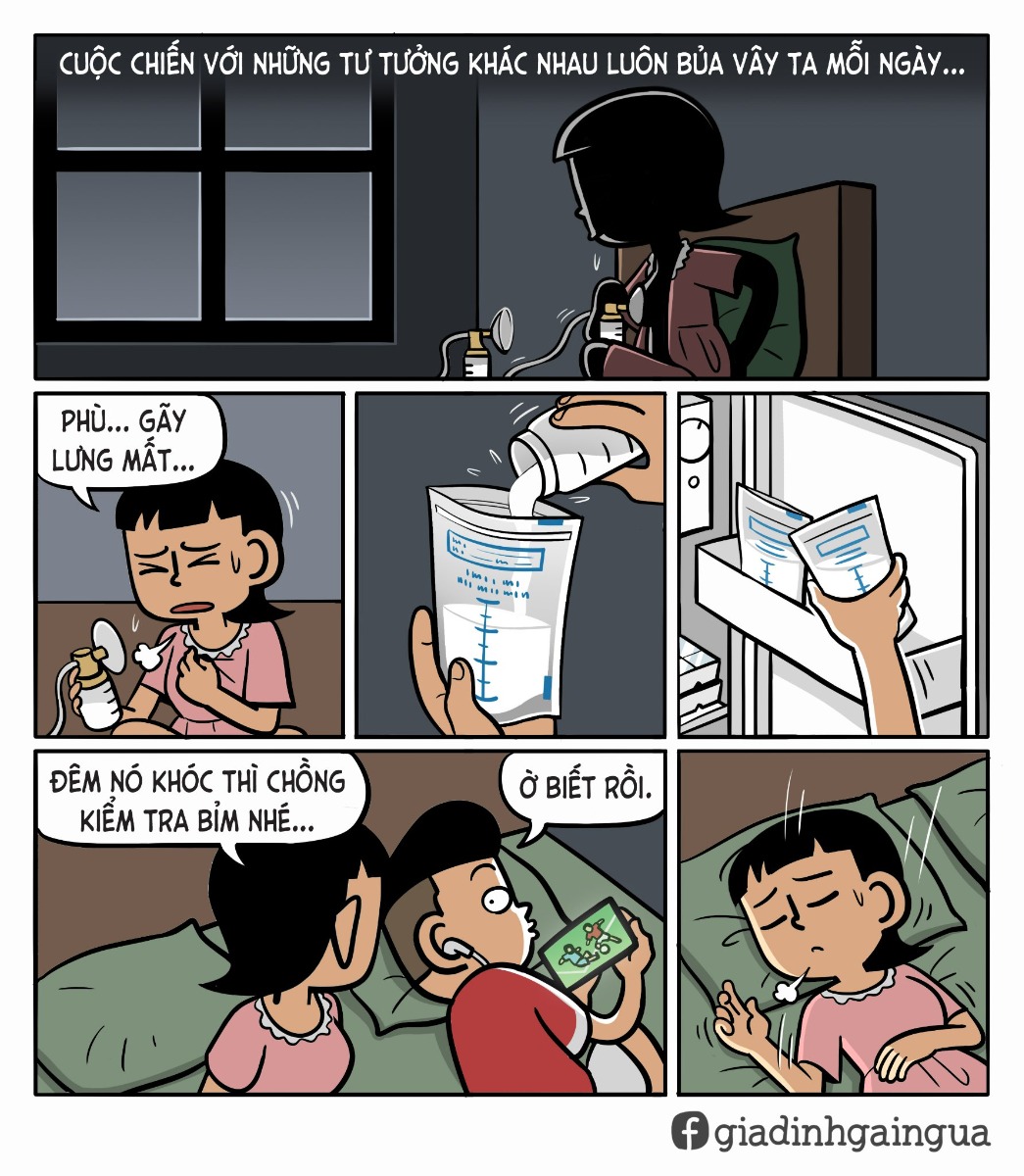 NUÔI CON NHƯ MỘT CUỘC CHIẾN.
Gửi tặng những người đã - đang và sắp làm mẹ ❤️

Nguồn: Gia đình gãi ngứa