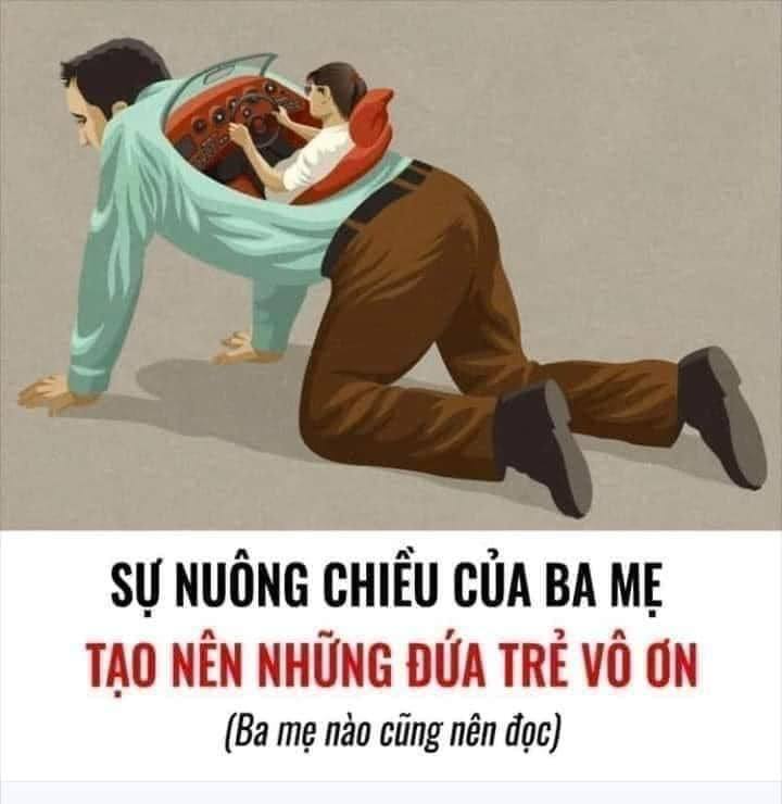 TRẺ KHÔNG CÓ LÒNG BIẾT ƠN, SAU NÀY SẼ THÀNH NGƯỜI RẤT ĐÁNG SỢ

Văn hóa truyền thống rất coi trọng việc giáo dục trong gia đình và nề nếp gia phong. Trong lịch sử, nhiều danh môn vọng tộc sở dĩ có thể bồi dưỡng ra vô số những nhân vật lẫy lừng, không thể không nhắc đến giáo dục gia đình mà nền tảng chính là lòng biết ơn.

Tuy nhiên, trẻ em ngày nay thường chiếm vị trí “độc tôn” trong gia đình. Cả nhà xoay quanh một đứa trẻ, chúng đóng vai diễn được yêu thương, chiều chuộng, muốn gì được nấy. Lâu dần về sau, rất nhiều trẻ sẽ cho rằng những thứ chúng có được từ gia đình là hiển nhiên, từ đó chỉ biết yêu cầu, nhận lấy mà không biết hồi báo, càng không biết quan tâm và cảm kích người khác.

Là cha mẹ, ai cũng mong muốn những gì tốt nhất cho con mình. Tuy nhiên, cái tốt nhất đó không nên thiên về hướng vật chất, tức là đáp ứng tất cả những gì chúng muốn, mà nên cho trẻ được hưởng thụ một nền giáo dục chất lượng cao và bồi dưỡng chúng thành những người có phẩm chất ưu tú. Trong đó, giáo dục trẻ lòng biết ơn là nền tảng rất quan trọng.

Nếu cha mẹ chỉ biết nuông chiều mà không dạy trẻ biết hồi báo, thì cho dù có bước ra ngoài xã hội, trẻ cũng sẽ gặp nhiều trắc trở, thậm chí coi Trời bằng vung. Đối tượng mà trẻ cần biết ơn không chỉ có cha mẹ, mà còn là những ai từng giúp đỡ chúng.

Câu chuyện vài năm trước của cậu sinh viên (xin giấu tên) là một ví dụ điển hình về hậu quả của việc không giáo dục trẻ lòng biết ơn.

Cậu ta được mẹ cho đi du học ở Nhật bản 5 năm, trước giờ chưa từng đi làm, học phí và phí sinh hoạt mỗi tháng đều do một tay người mẹ vất vả chu cấp. Đến khi mẹ cậu không thể kiếm được tiền gửi nữa và cậu phải về nước, ngay khi vừa ra khỏi sân bay, cảnh tượng cậu bạo lực với mẹ khiến ai cũng rùng mình.

Thanh niên 25 tuổi vốn dĩ cần tự lập, dựa vào tiền làm thêm để trang trải cuộc sống. Nhưng cậu sinh viên này lại thản nhiên hưởng thụ số tiền mà người mẹ vất vả chu cấp hàng tháng. Khi người mẹ kia không thể kiếm được tiền gửi nữa thì cậu ta không màng đến tình mẫu tử, trong tâm tràn đầy oán hận mà ra tay tàn ác với chính người sinh ra mình.

Câu chuyện trên đã thức tỉnh rất nhiều bậc cha mẹ: Những đứa trẻ không biết cảm ơn sau này sẽ còn đáng sợ hơn cả sói dữ. Vì vậy, giáo dục trẻ sống có trách nhiệm và biết cảm ơn thực sự rất quan trọng.

Khi trẻ còn nhỏ cha mẹ đã luôn thuận theo ý của chúng, dẫn đến chúng xem cha mẹ như nô lệ của mình.

Những đứa trẻ này đưa ra những đòi hỏi vô tận trước những nỗ lực của cha mẹ chúng. Có những sinh viên chỉ trong mấy năm đại học đã tiêu tốn của gia đình không biết bao nhiêu tiền, trong khi cha mẹ tiết kiệm ăn không dám ăn, dùng không dám dùng, thậm chí chẳng ngần ngại đi vay nợ để nuôi con.

Chúng thoải mái mua sắm những món đồ trang sức, quần áo, giày dép hàng hiệu, điện thoại, máy tính đắt tiền để khoe mẽ, ăn nhà hàng, tiêu tiền một cách không thương xót và xem đó là điều đương nhiên. Thậm chí có những đứa đã đi làm rồi nhưng vẫn có tâm lý dựa dẫm vào cha mẹ để sống.

Kỳ thực, nếu không cho trẻ thử nhịn đói, chúng sẽ không biết giá trị của đồ ăn. Không để trẻ thử chịu lạnh, chúng sẽ không biết ấm áp đáng quý nhường nào. Không để trẻ nếm trải thất bại, chúng sẽ không thể hiểu được gian nan của thành công.

Một đứa trẻ biết ơn, chúng sẽ cảm kích khi người khác giúp chúng và sẽ trân quý tất cả những gì mình có được.

Nếu bạn không muốn trẻ bị đào tạo thành một con “sói kiêu ngạo”, thì tuyệt đối không nên thay trẻ làm quá nhiều thứ, không nên để trẻ nhận quá nhiều mà không biết cảm ơn.

Lòng biết ơn chính là chất dinh dưỡng của sự trưởng thành về tâm hồn. Khi trẻ cảm nhận được những hành động tử tế từ người khác, chúng sẽ biết rằng ngày sau mình cũng nên yêu thương và giúp đỡ người khác.