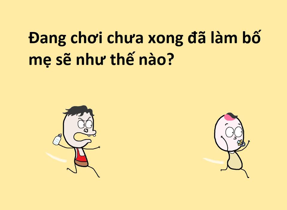Một ngày tỉnh dậy bỗng có đứa gọi mình là mẹ ơ kìa ai zạy đẻ từ bao giờ đấy?? 

Thỉnh thoảng vẫn ko tin mình đã có con. 

Thôi ở nhà gọi bằng mẹ ra đường gọi bằng chị cũng đcc