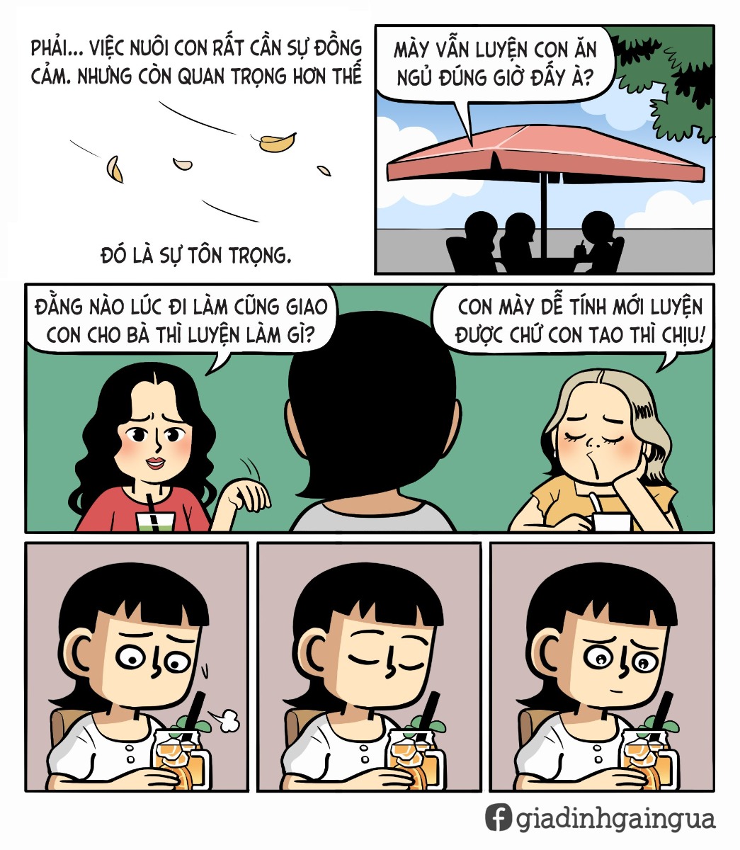 NUÔI CON NHƯ MỘT CUỘC CHIẾN.
Gửi tặng những người đã - đang và sắp làm mẹ ❤️

Nguồn: Gia đình gãi ngứa