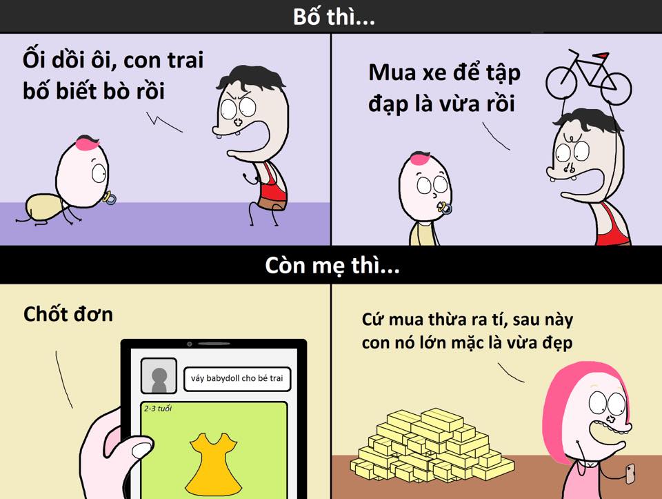 Một ngày tỉnh dậy bỗng có đứa gọi mình là mẹ ơ kìa ai zạy đẻ từ bao giờ đấy?? 

Thỉnh thoảng vẫn ko tin mình đã có con. 

Thôi ở nhà gọi bằng mẹ ra đường gọi bằng chị cũng đcc