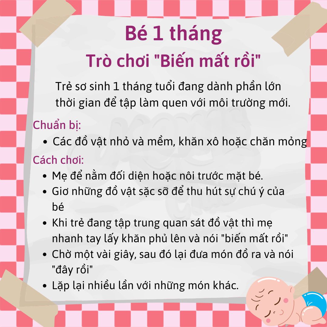 🖐🖐🖐 NHỮNG TRÒ CHƠI KÍCH THÍCH TRÍ TUỆ MẸ HÃY CHƠI CÙNG BÉ TỪ 1-12 THÁNG

Hãy cùng Mamibabi tìm hiểu những trò chơi ba mẹ và bé có thể chơi cùng nhau để vừa chơi vừa phát triển kỹ năng cho bé, ba mẹ nhé!

Xem thêm hàng trăm trò chơi khác tại đây https://mamibabi.com.vn/coursev2/2/khoa-hoc-giao-duc-som-cho-tre-0-2-tuoi