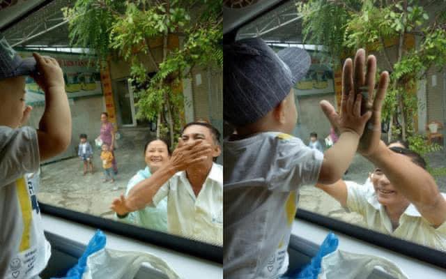 Lấy chồng xa, chẳng buồn hay khổ. 
Mà là chạnh lòng nhất những lúc nhìn ông bà chắt chiu từng giây từng phút bên cháu. 
Thương lắm những giọt nước mắt lăn dài trên gò má, rồi gấu tay áo quẹt qua, gắng nở nụ cười cho con gái yên tâm… “Tuần sau, lại cho cháu về, con nhé!”