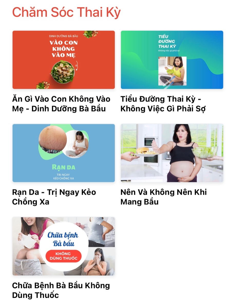 9 CHUỖI KHOÁ HỌC “LÀM MẸ NHẸ NHÀNG” DÀNH CHO CÁC MẸ BẬN RỘN

Hiện tại, Mamibabi cung cấp 9 chuỗi khoá học thuộc các lĩnh vực sau:

1. Thai giáo
2. Chăm sóc thai kỳ
3. Yoga, thiền, nhảy cho bà bầu
4. Tiền sản và hậu sản
5. Nuôi con bằng sữa mẹ 
6. EASY, luyện ngủ
7. Giáo dục sớm và làm cha mẹ
8. Chăm sóc bé sơ sinh
9. Ăn dặm

9 chuỗi khoá học trên bao gồm 43 bài học nhỏ bên trong, được thiết kế với nội dung cụ thể, giúp các mẹ có thể:
- “Tranh thủ” học bất cứ khi nào rảnh rỗi
- Ưu tiên học những nội dung mình cần trước
- Dễ hiểu, dễ nhớ, làm theo được ngay 

Đây là hình thức học phù hợp với các mẹ bỉm sữa bận rộn, không có nhiều thời gian đọc sách hoặc học các khoá học lý thuyết quá dài.

Để xem được tất cả 43 khoá học của Mamibabi, mẹ có thể truy cập https://mamibabi.com.vn/khoa-hoc
____________________________________

Mamibabi là ứng dụng thai giáo và giáo dục sớm duy nhất tại Việt Nam:
• Được sáng lập bởi chuyên gia thai giáo Phạm Ngọc Thắng, tác giả cuốn sách “Rủ chồng thai giáo”
• Được xây dựng theo hướng “1 tài khoản – ngàn nội dung”, bạn chỉ cần mua tài khoản VIP Mom 1 lần duy nhất để đọc hàng ngàn nội dung về nuôi dạy con. 

- Hơn 3000 hoạt động thai giáo giúp mẹ vui bé khỏe https://mamibabi.com.vn/vip/info?mode=1
- Hơn 1000 bản nhạc thai giáo và karaoke thai giáo
- Hơn 1000 bài thơ và câu truyện thai giáo tiếng Anh, tiếng Việt, Ehon, audio
- Hơn 500 hoạt động giáo dục sớm cho bé từ 0 - 6 tuổi
- Hơn 300 món ăn dặm cho bé từ 6 tháng đến 2 tuổi  
- Thực đơn 280 ngày mang thai cho mẹ bầu  
- 43 khóa học toàn diện và chuyên sâu dành cho mẹ bầu và bé 0 - 6 tuổi: https://mamibabi.com.vn/khoa-hoc