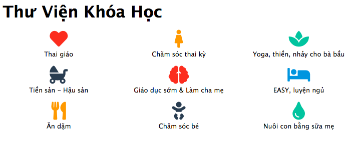 20+ TÍNH NĂNG CƠ BẢN VÀ HÀNG NGÀN NỘI DUNG TẠI MAMIBABI, MẸ ĐÃ KHÁM PHÁ HẾT CHƯA? 

Chỉ với 1 tài khoản VIP Mom duy nhất, mẹ có thể sử dụng hơn 20 tính năng này và hàng ngàn nội dung khác. 

ĐỐI VỚI MẸ BẦU: Màn hình chính sẽ hiển thị 12 tính năng cơ bản: 

1. Thai giáo https://mamibabi.com.vn/growth#fetalMenuPopup 
2. Sự phát triển của thai theo tuần https://mamibabi.com.vn/thaigiao/theotuan 
3. Dinh dưỡng tuần này https://mamibabi.com.vn/thai-giao-dinh-duong 
4. Tư vấn https://mamibabi.com.vn/community 
5. Thư viện khóa học https://mamibabi.com.vn/khoa-hoc 
6. Lịch khám, siêu âm, xét nghiệm https://mamibabi.com.vn/news/281/lich-kham-thai-xet-nghiem-tiem-phong-day-du-trong-suot-thai-ky-cap-nhat-moi-nhat-2020 
7. Yoga- Thiền – Nhảy hiện đại https://mamibabi.com.vn/yoga 
8. Tiền sản – hậu sản https://mamibabi.com.vn/special/tiensanhausan 
9. Đặt tên cho bé https://mamibabi.com.vn/dat-ten-cho-be 
10. Nên – không nên khi mang bầu https://mamibabi.com.vn/nen-va-khong-nen-khi-mang-bau 
11. Đồ sơ sinh đầy đủ https://mamibabi.com.vn/danh-sach-do-so-sinh-day-du-va-tiet-kiem-nhat 
12. Danh sách đồ đi sinh https://mamibabi.com.vn/danh-sach-do-di-sinh 

ĐỐI VỚI MẸ ĐÃ SINH: Màn hình sẽ hiển thị 19 tính năng cơ bản: 
1. Sự phát triển của con tháng này https://mamibabi.com.vn/growth 
2. Bảng chiều cao – cân nặng – vòng đầu của con https://mamibabi.com.vn/baby/weight 
3. Theo dõi lượng sữa con uống hàng ngày https://mamibabi.com.vn/chiso/luongsua 
4. Theo dõi lượng sữa mẹ hút được https://mamibabi.com.vn/chiso/hutsua 
5. Theo dõi thời gian ngủ của con https://mamibabi.com.vn/chiso/thoigianngu 
6. Theo dõi việc thay bỉm cho con https://mamibabi.com.vn/chiso/thaybim 
7. Lịch tiêm phòng của con https://mamibabi.com.vn/baby/vaccine 
8. Tuần khủng hoảng https://mamibabi.com.vn/#wonder_week 
9. Luyện EASY https://mamibabi.com.vn/interact/easy 
10. Luyện ngủ https://mamibabi.com.vn/interact/luyenngu 
11. Ăn dặm https://mamibabi.com.vn/an-dam 
12. Giáo dục sớm https://mamibabi.com.vn/coursev2/2/khoa-hoc-giao-duc-som-cho-tre-0-2-tuoi 
13. Tập nói cho con https://mamibabi.com.vn/coursev2/5/khoa-hoc-day-be-tap-noi-phong-ngua-cham-noi-cho-tre-tu-0-6-tuoi 
14. Cách khen, cách mắng để con nghe lời https://mamibabi.com.vn/coursev2/6/cach-khen-cach-mang-hieu-qua-de-con-nghe-loi 
15. Đột phá não phải https://mamibabi.com.vn/coursev2/4/khoa-hoc-giao-duc-nao-phai-theo-phuong-phap-shichida-sang-tao-va-thong-minh-dot-pha-cho-tre-tu-0-6-tuoi 
16. Chăm sóc bé https://mamibabi.com.vn/khoa-hoc#cham-soc-be 
17. Tư vấn https://mamibabi.com.vn/community 
18. Thư viện khóa học https://mamibabi.com.vn/khoa-hoc 
19. Bách khoa toàn thư https://mamibabi.com.vn/knowledge 

Để có thể dùng được tất cả các tính năng trên trọn đời, mẹ hãy đăng ký tài khoản “VIP Mom trọn đời” tại đây nhé https://mamibabi.com.vn/vip/info?mode=9 

----------------------------------------
Mamibabi là ứng dụng thai giáo và giáo dục sớm duy nhất tại Việt Nam: 
• Được sáng lập bởi chuyên gia thai giáo Phạm Ngọc Thắng, tác giả cuốn sách “Rủ chồng thai giáo”
• Được xây dựng theo hướng “1 tài khoản – ngàn nội dung”, bạn chỉ cần mua tài khoản VIP Mom 1 lần duy nhất để đọc hàng ngàn nội dung