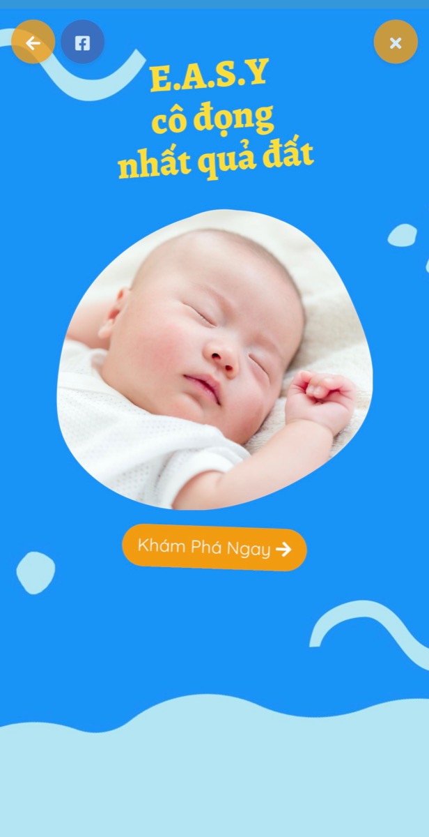 2 KHOÁ HỌC NGẮN MẸ NÊN HỌC NHẤT KHI CHĂM BÉ SƠ SINH

Đó là “Luyện ngủ” và “EASY”.

Trong đó, khoá học Luyện ngủ là các phương pháp cơ bản giúp bé có thể tự ngủ, không cần bế ẵm, không cần đung đưa, vào giấc tốt, chuyển giấc tốt, chất lượng giấc ngủ đảm bảo, từ đó giúp việc ăn và vận động của bé cũng tốt hơn. Mẹ có thể xem các phương pháp luyện ngủ tại đây https://mamibabi.com.vn/interact/luyenngu

Khoá học ngắn EASY là nếp sinh hoạt cho bé theo từng tháng tuổi gồm ngủ - chơi - ăn, giúp bé ăn ngon, ngủ tốt, chơi vui, đảm bảo sự phát triển về thể chất, tinh thần, cảm xúc. Mẹ có thể xem khoá học EASY tại đây https://mamibabi.com.vn/interact/easy

Trong quá trình thực hành luyện ngủ và EASY cho con, nếu có gì thắc mắc, mẹ hãy đặt câu hỏi tại mục Tư vấn để Mamibabi hỗ trợ mẹ nhé https://mamibabi.com.vn/community

Luyện ngủ và EASY chỉ là 2 trong số 56 khoá học ngắn tại Mamibabi về mang thai và nuôi con. Chỉ cần mua 1 tài khoản VIP Mom, mẹ có thể xem được toàn bộ 56 khoá trên cùng hàng ngàn nội dung sau: 

- Bảng theo dõi cân nặng 40 tuần cho mẹ https://mamibabi.com.vn/special/pregnancy_weight_gain
- Bảng theo dõi cân nặng 40 tuần cho bé https://mamibabi.com.vn/news/95/can-nang-va-chieu-dai-thai-nhi-theo-chuan-who-2021
- Đếm cử động thai mỗi ngày https://mamibabi.com.vn/baby/yogakick
- Hơn 3000 hoạt động thai giáo giúp mẹ vui bé khỏe https://mamibabi.com.vn/vip/info?mode=1
- Hơn 1000 bản nhạc thai giáo và karaoke thai giáo https://mamibabi.com.vn/nhac-thai-giao
- Hơn 1000 bài thơ và câu truyện thai giáo tiếng Anh, tiếng Việt, Ehon, audio https://mamibabi.com.vn/newscategory/15/truyen-thai-giao
- Hơn 500 hoạt động giáo dục sớm cho bé từ 0 - 6 tuổi https://mamibabi.com.vn/khoa-hoc#gds
- Hơn 300 món ăn dặm cho bé https://mamibabi.com.vn/an-dam
- Thực đơn 280 ngày mang thai cho mẹ bầu https://mamibabi.com.vn/thai-giao-dinh-duong