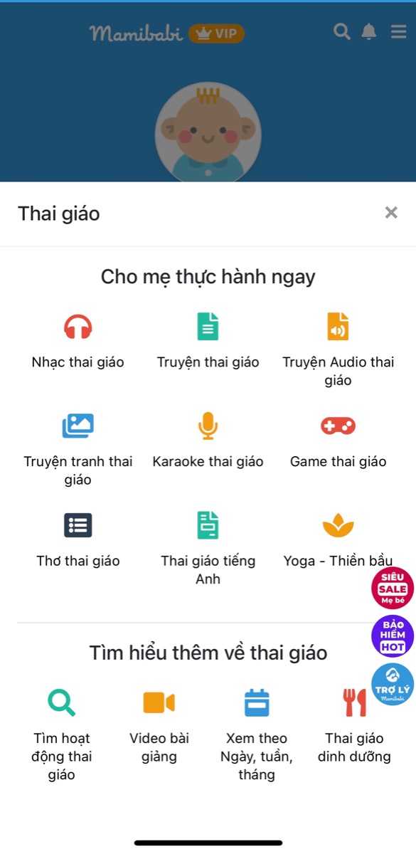CUỐI TUẦN, CHƠI GAME THAI GIÁO CÙNG MAMIBABI NHÉ MẸ ƠI

Chơi game trí tuệ không chỉ giúp mẹ thư giãn mà còn là cách thai giáo giúp thai nhi thông minh hơn từ trong bụng mẹ. Mẹ có thể chơi game cùng Mamibabi ngay tại đây https://mamibabi.com.vn/game

Các bà mẹ Do Thái khi mang thai dành nhiều thời gian để đọc sách, giải toán, giải đố… nhằm nâng cao trí tuệ cho cả mình và con. Mỗi ngày, mẹ hãy dành ít nhất 5 phút để chơi game thai giáo nhé!

Ngoài chơi game, mẹ có thể thai giáo cho con bằng nhiều cách như:

Nghe nhạc thai giáo https://mamibabi.com.vn/nhac-thai-giao
Đọc truyện thai giáo https://mamibabi.com.vn/newscategory/15/truyen-thai-giao
Đọc thơ thai giáo https://mamibabi.com.vn/newscategory/32/tho-thai-giao
Thai giáo Tiếng Anh https://mamibabi.com.vn/thai-giao-tieng-anh
_________________________________

Mamibabi là ứng dụng thai giáo và giáo dục sớm duy nhất tại Việt Nam:
• Được sáng lập bởi chuyên gia thai giáo Phạm Ngọc Thắng, tác giả cuốn sách “Rủ chồng thai giáo”
• Được xây dựng theo hướng “1 tài khoản – ngàn nội dung”, bạn chỉ cần mua tài khoản VIP Mom 1 lần duy nhất để đọc hàng ngàn nội dung về nuôi dạy con. 

- Bảng theo dõi cân nặng 40 tuần cho mẹ https://mamibabi.com.vn/special/pregnancy_weight_gain
- Bảng theo dõi cân nặng 40 tuần cho bé https://mamibabi.com.vn/news/95/can-nang-va-chieu-dai-thai-nhi-theo-chuan-who-2021
- Đếm cử động thai mỗi ngày https://mamibabi.com.vn/baby/yogakick
- 56 khóa học toàn diện và chuyên sâu dành cho mẹ bầu và bé 0 - 6 tuổi: https://mamibabi.com.vn/khoa-hoc
- Hơn 3000 hoạt động thai giáo giúp mẹ vui bé khỏe https://mamibabi.com.vn/vip/info?mode=1
- Hơn 1000 bản nhạc thai giáo và karaoke thai giáo https://mamibabi.com.vn/nhac-thai-giao
- Hơn 1000 bài thơ và câu truyện thai giáo tiếng Anh, tiếng Việt, Ehon, audio https://mamibabi.com.vn/newscategory/15/truyen-thai-giao
- Hơn 500 hoạt động giáo dục sớm cho bé từ 0 - 6 tuổi https://mamibabi.com.vn/khoa-hoc#gds
- Hơn 300 món ăn dặm cho bé từ 6 tháng đến 2 tuổi  https://mamibabi.com.vn/an-dam
- Thực đơn 280 ngày mang thai cho mẹ bầu https://mamibabi.com.vn/thai-giao-dinh-duong