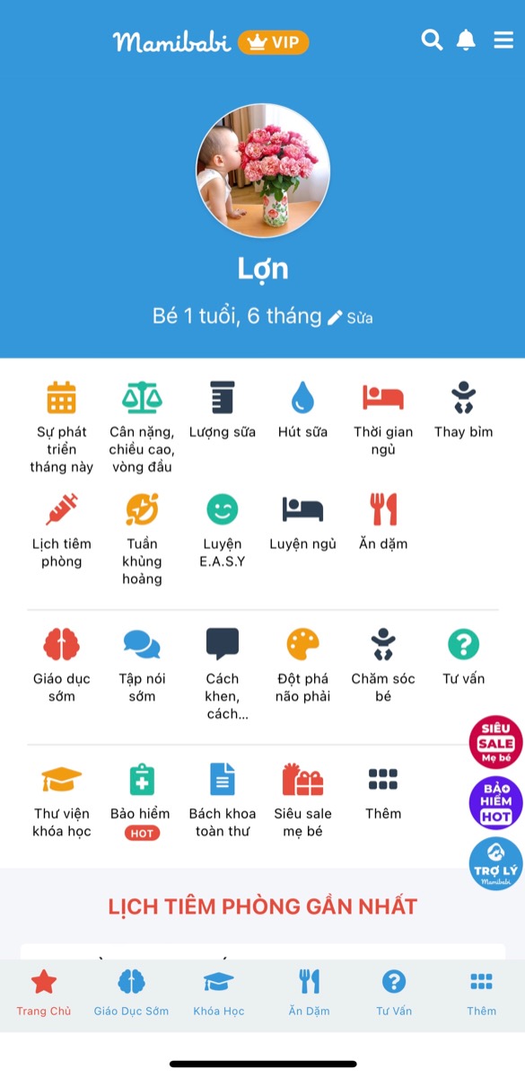 KHOÁ HỌC GIÁ RẺ NHẤT - CÁC MẸ “LÃI” NHIỀU NHẤT 

Mamibabi được sáng lập vào năm 2018 bởi anh Phạm Ngọc Thắng, tác giả cuốn sách “Rủ chồng thai giáo”. Anh Thắng cũng chính là chuyên gia nam giới đầu tiên trong lĩnh vực thai giáo tại Việt Nam.

Ngay trong những ngày đầu, anh Thắng và đội ngũ Mamibabi đã chủ trương tạo ra một chuỗi khoá học thai giáo và nuôi con giá rẻ nhất, bởi các mẹ bỉm sữa đã phải vất vả lo toan rất nhiều chi phí khi nuôi con. Vì vậy, trong những năm qua, Mamibabi chưa từng tăng giá.

Hiện tại, chỉ với 899,000 đồng, các mẹ có thể học được 56 khoá học ngắn về nuôi dạy con và rất nhiều nội dung khác như nghe nhạc, đọc truyện, chăm sóc thai kỳ… Đặc biệt, thời gian học là TRỌN ĐỜI. Mẹ có thể học bất cứ khi nào mình muốn.

Mamibabi hiện tại có được giá tốt như vậy vì lý do KHÔNG QUẢNG CÁO trong 4 năm trở lại đây, vì vậy, giá thành không bị đội lên. Các mẹ hiện nay biết tới Mamibabi đều qua người quen giới thiệu, qua các review tốt của những mẹ đã từng dùng, qua Google, Youtube, Facebook… một cách tự nhiên.

Trong những năm qua, Mamibabi đã phát triển từ 1 khoá học lên con số 56 khoá học ngắn, vì vậy các mẹ càng dùng sẽ càng “lãi”, luôn được đọc thêm nhiều nội dung mới mà không phải trả thêm bất cứ khoản phí nào. 

Dưới đây là hàng ngàn nội dung mẹ có thể trải nghiệm chỉ với 1 tài khoản VIP Mom trọn đời giá 899,000 sau khi đã giảm:

- Bảng theo dõi cân nặng 40 tuần cho mẹ https://mamibabi.com.vn/special/pregnancy_weight_gain
- Bảng theo dõi cân nặng 40 tuần cho bé https://mamibabi.com.vn/news/95/can-nang-va-chieu-dai-thai-nhi-theo-chuan-who-2021
- Đếm cử động thai mỗi ngày https://mamibabi.com.vn/baby/yogakick
- Hơn 3000 hoạt động thai giáo giúp mẹ vui bé khỏe https://mamibabi.com.vn/vip/info?mode=1
- Hơn 1000 bản nhạc thai giáo và karaoke thai giáo https://mamibabi.com.vn/nhac-thai-giao
- Hơn 1000 bài thơ và câu truyện thai giáo tiếng Anh, tiếng Việt, Ehon, audio https://mamibabi.com.vn/newscategory/15/truyen-thai-giao
- Hơn 500 hoạt động giáo dục sớm cho bé từ 0 - 6 tuổi https://mamibabi.com.vn/khoa-hoc#gds
- Hơn 300 món ăn dặm cho bé https://mamibabi.com.vn/an-dam
- Thực đơn 280 ngày mang thai cho mẹ bầu https://mamibabi.com.vn/thai-giao-dinh-duong