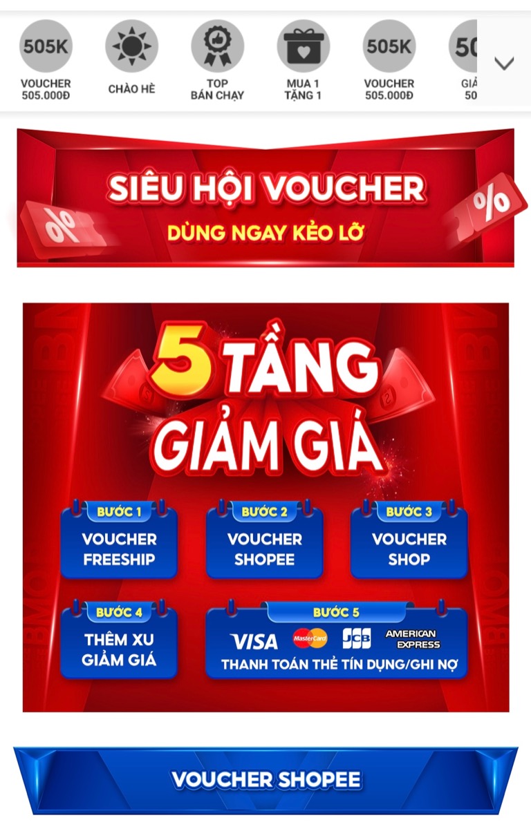 GIẢM GIÁ 5/5 HÀNG NGÀN SẢN PHẨM MẸ VÀ BÉ 

Rất nhiều sản phẩm đang được giảm giá sâu, kèm theo đó là các mã free ship và voucher giảm giá extra. Mẹ hãy mua ngay hôm nay để có giá tốt nhất nhé! 

Phễu và máy hút sữa giảm tới 53% https://shorten.asia/J3DkTQJJ 
Ghế ăn dặm giảm tới 50% https://shorten.asia/neXzN8Xt 
Địu em bé giảm tới 47% https://shorten.asia/b1tgKfFC 
Gối chống trào ngược giảm tới 43% https://shorten.asia/2KvD9bVE 
Sản phẩm chăm sóc bé giảm tới 40% https://shorten.asia/kVVfbnnm 
Tã bỉm cho bé giảm tới 37% https://shorten.asia/1Kg4jSBR