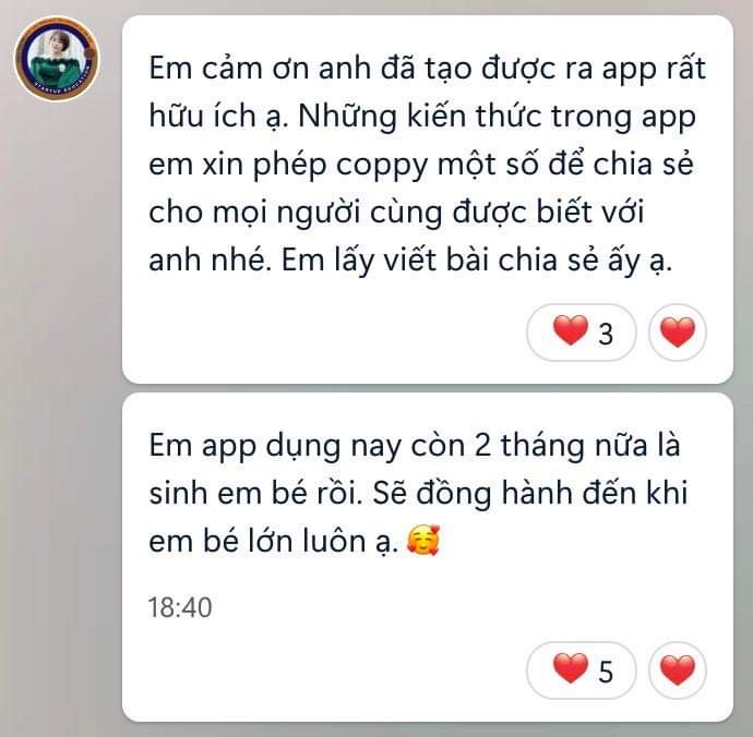 MAMIBABI TƯ VẤN TRỌN ĐỜI KHI MẸ MUA TÀI KHOẢN VIP MOM

Có mẹ nhắn cho mình là “Anh ơi em chuyển tiền mua tài khoản VIP mom rồi, nhưng mong là sau này em hỏi bên anh vẫn trả lời”.  

Mình hiểu là nhiều mẹ đã từng mua hàng hoặc sử dụng dịch vụ của các bên khác và bị “đem con bỏ chợ”, sau khi đã đóng tiền thì không được hỗ trợ nữa. Tuy nhiên mình có thể cam kết với các mẹ là sau khi đã mua tài khoản VIP mom, các mẹ sẽ được hỗ trợ 100% câu hỏi trong thời gian TRỌN ĐỜI. Mẹ có thể hỏi về tính năng, nội dung app hoặc các vấn đề về mang thai, nuôi con... 

Tuy nhiên Mamibabi là thành quả không phải của riêng mình mà của cả team nên nếu cần hỗ trợ, thay vì nhắn riêng cho mình thì các mẹ có thể nhắn tại mục tư vấn để chuyên gia phụ trách tư vấn nhanh chóng và kỹ lưỡng hơn nhé https://mamibabi.com.vn/community

Để biết rõ hơn về quyền lợi VIP Mom và cách đăng ký mẹ có thể xem tại đây https://mamibabi.com.vn/vip/info?mode=9