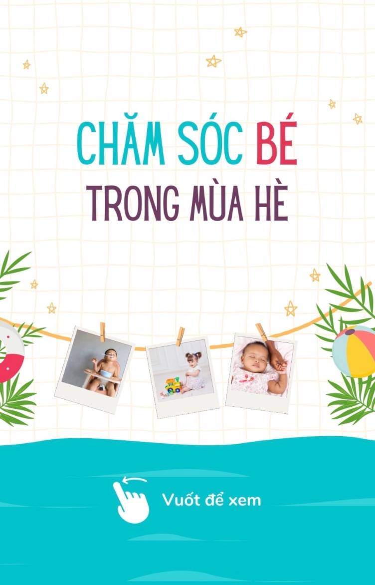 Nhiều tỉnh phía Bắc sẽ lại trải qua một đợt nắng nóng kéo dài, kèm theo đó là các căn bệnh mùa hè thường gặp ở trẻ em. Để giúp con tăng sức đề kháng và phòng tránh bệnh tật, mẹ hãy tham khảo khóa học ngắn “Cách chăm sóc bé trong mùa hè” của Mamibabi https://mamibabi.com.vn/interact/chamsocbemuahe 

Bên cạnh đó là hơn 40+ khóa học ngắn về chăm sóc trẻ sơ sinh và nuôi con trong giai đoạn 0-6 tuổi https://mamibabi.com.vn/khoa-hoc?mode=2 
-------------------------------------

Mamibabi là ứng dụng thai giáo, luyện EASY và giáo dục sớm duy nhất tại Việt Nam được sáng lập bởi tác giả Phạm Ngọc Thắng – tác giả của cuốn sách “Rủ chồng thai giáo” với phương châm “chi phí tốt nhất – quyền lợi nhiều nhất”. Mẹ chỉ cần đăng ký tài khoản “VIP Mom trọn đời” giá 899,000đ và nhận được các quyền lợi sau: 

+ Được tư vấn 1:1 mọi câu hỏi về mang thai và nuôi con https://mamibabi.com.vn/community 
+ Học 80 khóa học ngắn về mang thai https://mamibabi.com.vn/khoa-hoc?mode=1
+ Học 40 khóa học ngắn về chăm sóc trẻ sơ sinh và nuôi con https://mamibabi.com.vn/khoa-hoc?mode=2