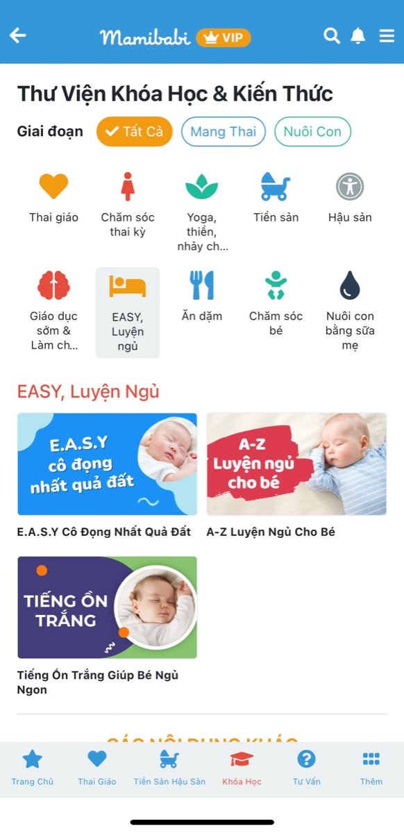 4 ĐIỀU KIỆN CẦN ĐỂ LUYỆN EASY THÀNH CÔNG CHO BÉ

1. Bé đã đủ ít nhất 40 tuần theo ngày dự sinh
2. Bé có cân nặng ít nhất 2,7kg đối với bé sinh đủ tháng và đã được 3,5kg đối với bé sinh thiếu tháng
3. Bé không ở giai đoạn tuần khủng hoảng
4. Bé có sức khoẻ ổn định, không ốm bệnh

Để bắt đầu luyện EASY cho bé mẹ vui lòng đọc các bài viết dưới đây:

Các dụng cụ luyện EASY nên có https://mamibabi.com.vn/news/1939/easy-1-cac-dung-cu-nen-co-de-luyen-easy-thanh-cong-cho-be 

Luyện EASY cho người mới bắt đầu https://mamibabi.com.vn/newscategory/48/easy-category

Chọn lịch EASY theo tháng tuổi bé https://mamibabi.com.vn/newscategory/48/easy-category 

Khoá học EASY cô đọng https://mamibabi.com.vn/easy 

Để được tư vấn và hỗ trợ luyện EASY cho bé, mẹ vui lòng gửi câu hỏi qua các kênh của Mamibabi hoặc qua mục tư vấn EASY https://mamibabi.com.vn/community?g=15
————————————————————————

Mamibabi là ứng dụng thai giáo, luyện EASY và giáo dục sớm duy nhất tại Việt Nam được sáng lập bởi tác giả Phạm Ngọc Thắng – tác giả của cuốn sách “Rủ chồng thai giáo” với phương châm “chi phí tốt nhất – quyền lợi nhiều nhất”.

Mẹ chỉ cần mua tài khoản “VIP Mom trọn đời” một lần duy nhất để xem được 40+ nội dung về mang thai và 80+ nội dung về nuôi con. Chi tiết quyền lợi và cách đăng ký mẹ vui lòng xem tại đây https://mamibabi.com.vn/vip/info?mode=9