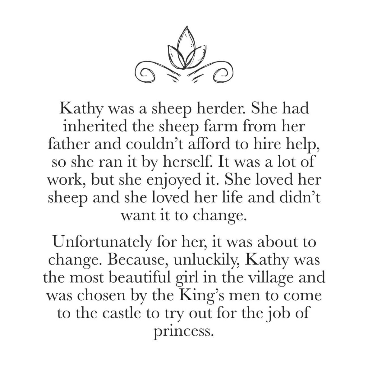 Truyện thai giáo tiếng Anh (Thai giáo ngoại ngữ): The Princess Who Wasn’t