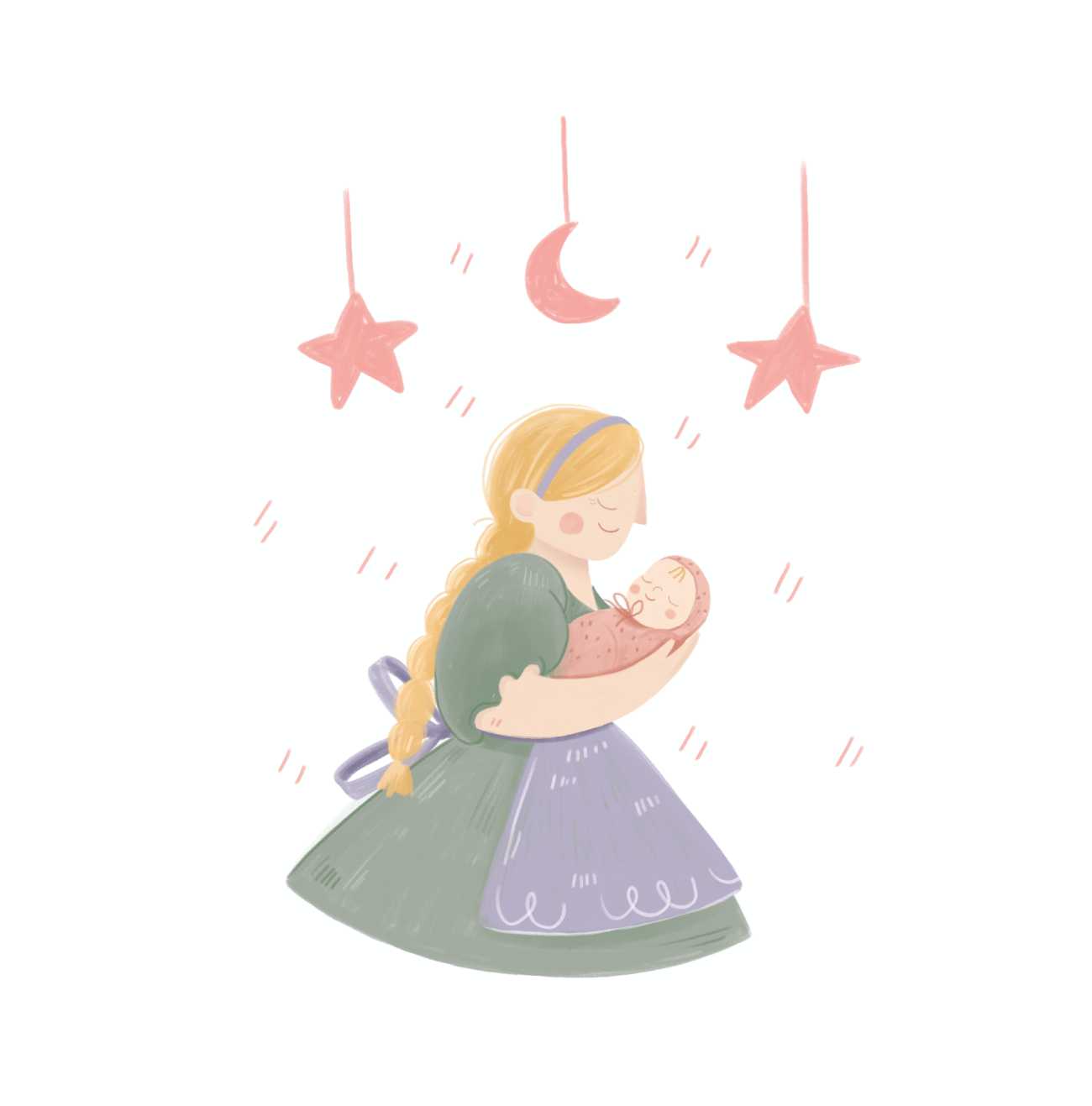 Truyện thai giáo tiếng Anh (Thai giáo ngoại ngữ): Sleep Sweetly, Little Light