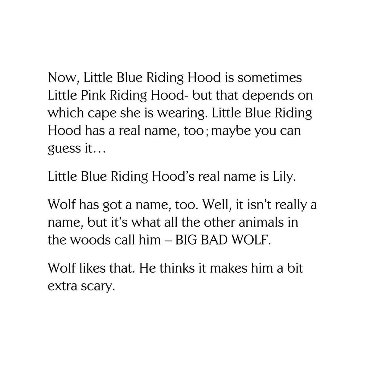 Truyện thai giáo tiếng Anh (Thai giáo ngoại ngữ): Little Blue Riding Hood