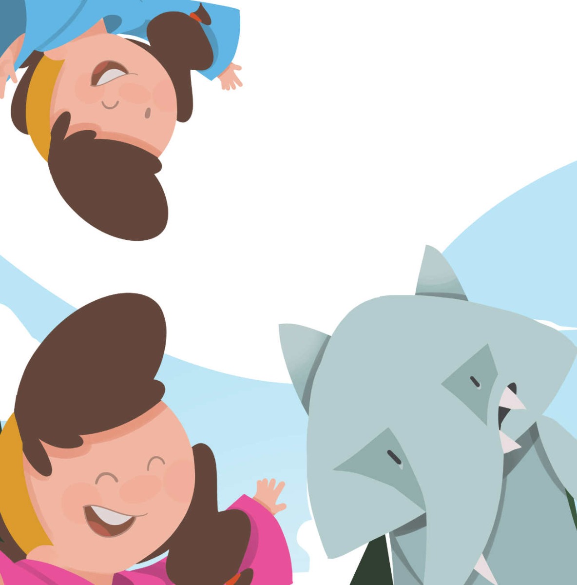 Truyện thai giáo tiếng Anh (Thai giáo ngoại ngữ): Little Blue Riding Hood