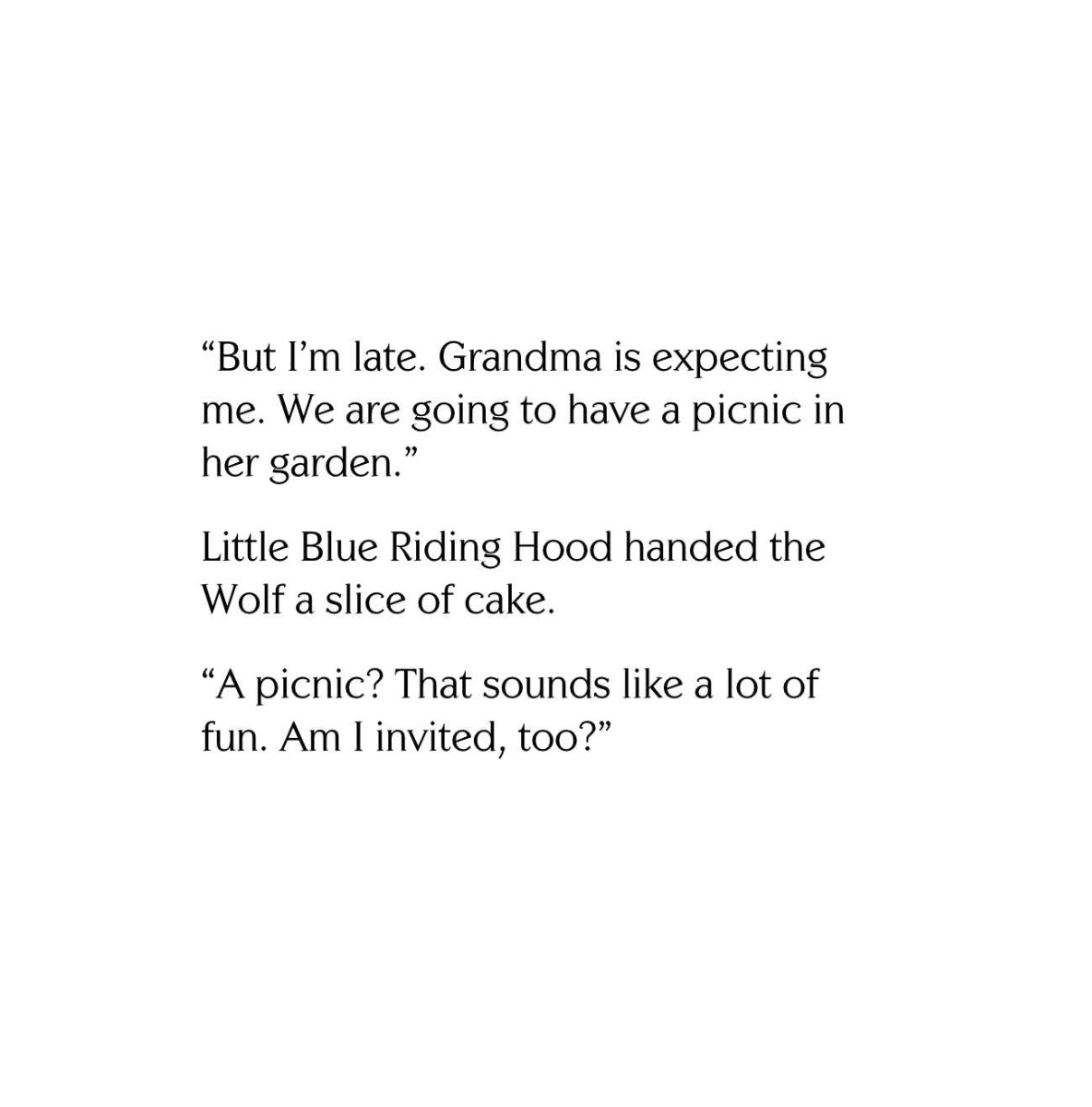 Truyện thai giáo tiếng Anh (Thai giáo ngoại ngữ): Little Blue Riding Hood
