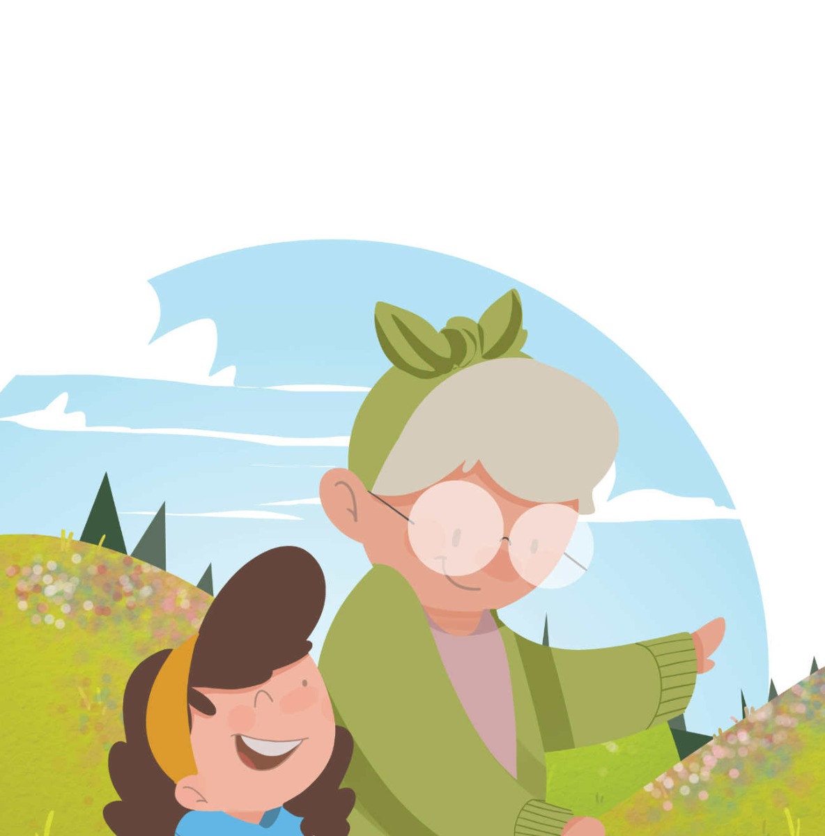 Truyện thai giáo tiếng Anh (Thai giáo ngoại ngữ): Little Blue Riding Hood