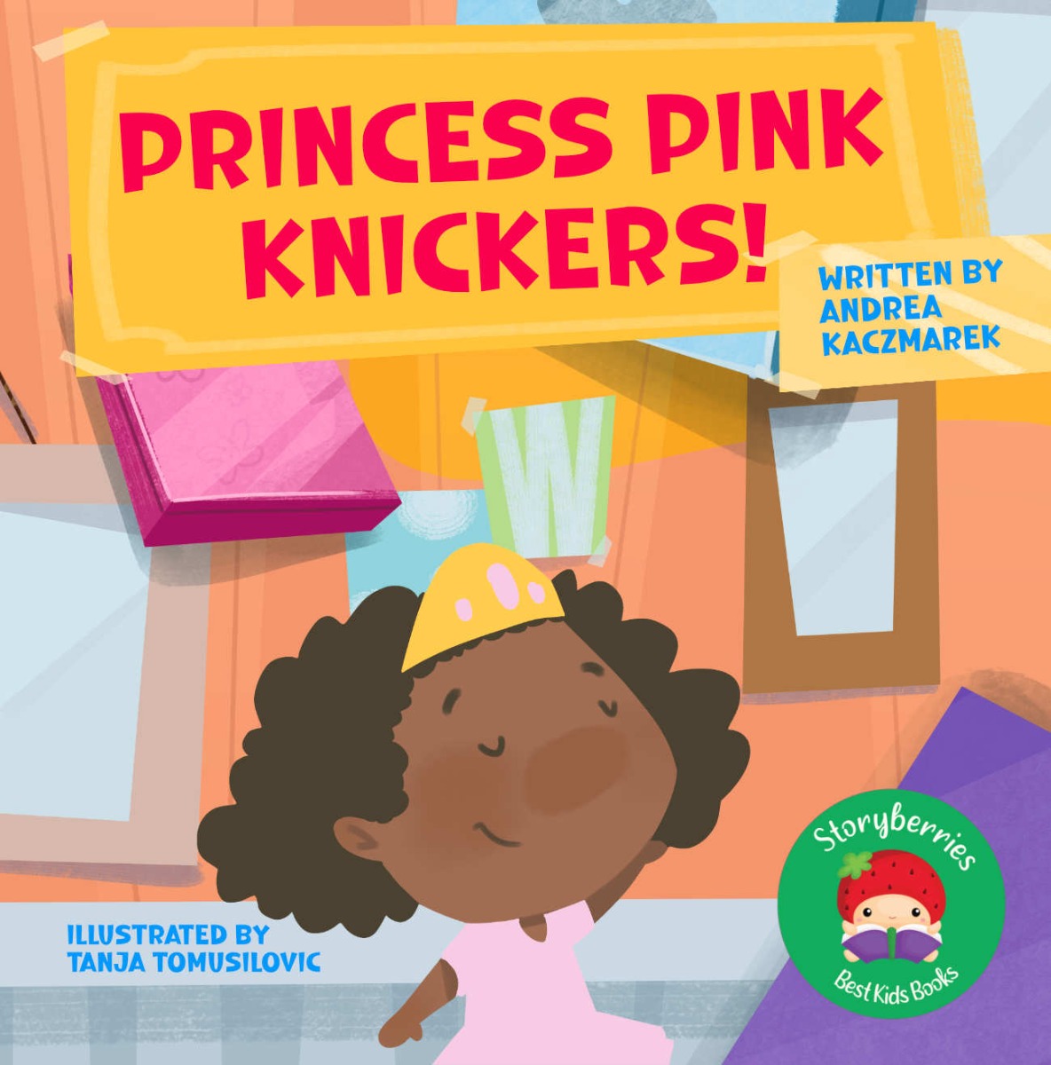 Truyện thai giáo tiếng Anh (Thai giáo ngoại ngữ): Princess Pink Knickers