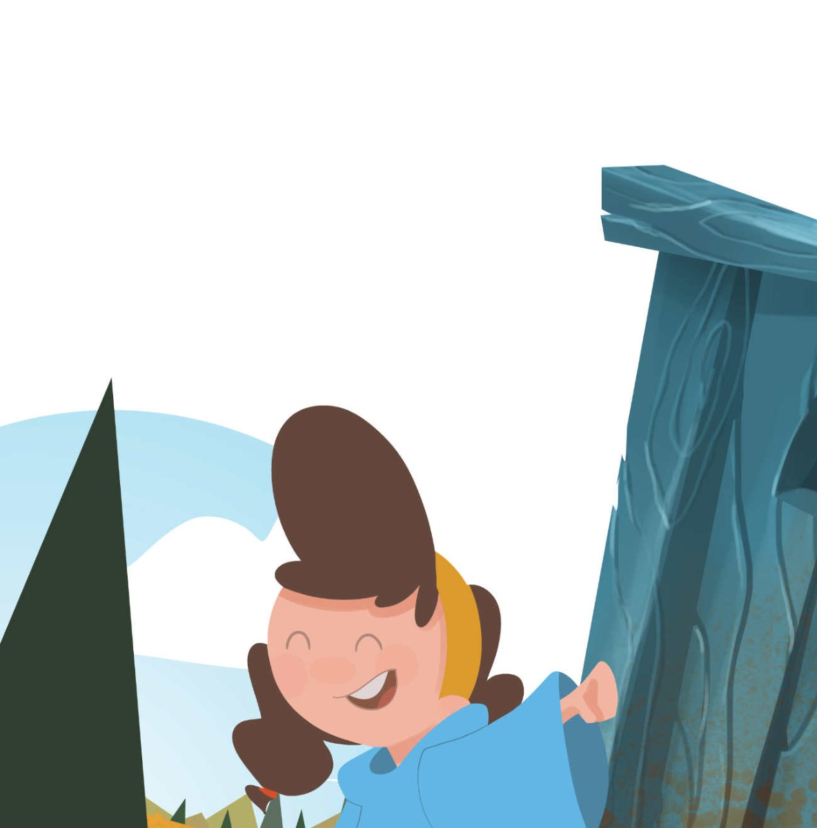 Truyện thai giáo tiếng Anh (Thai giáo ngoại ngữ): Little Blue Riding Hood