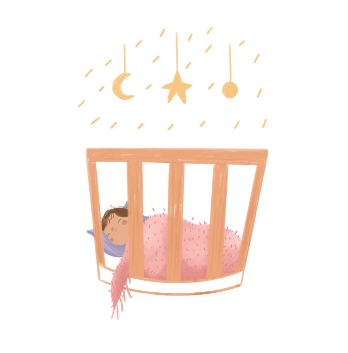 Truyện thai giáo tiếng Anh (Thai giáo ngoại ngữ): Sleep Sweetly, Little Light
