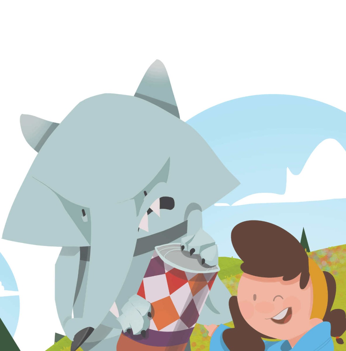 Truyện thai giáo tiếng Anh (Thai giáo ngoại ngữ): Little Blue Riding Hood