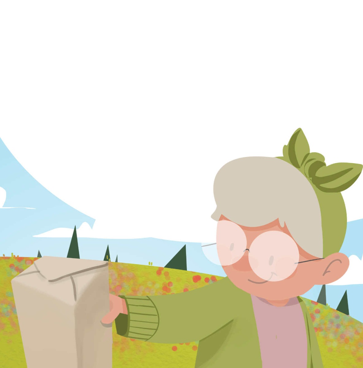 Truyện thai giáo tiếng Anh (Thai giáo ngoại ngữ): Little Blue Riding Hood