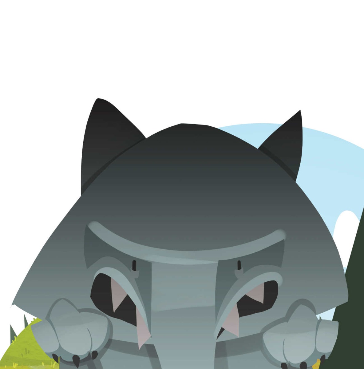 Truyện thai giáo tiếng Anh (Thai giáo ngoại ngữ): Little Blue Riding Hood