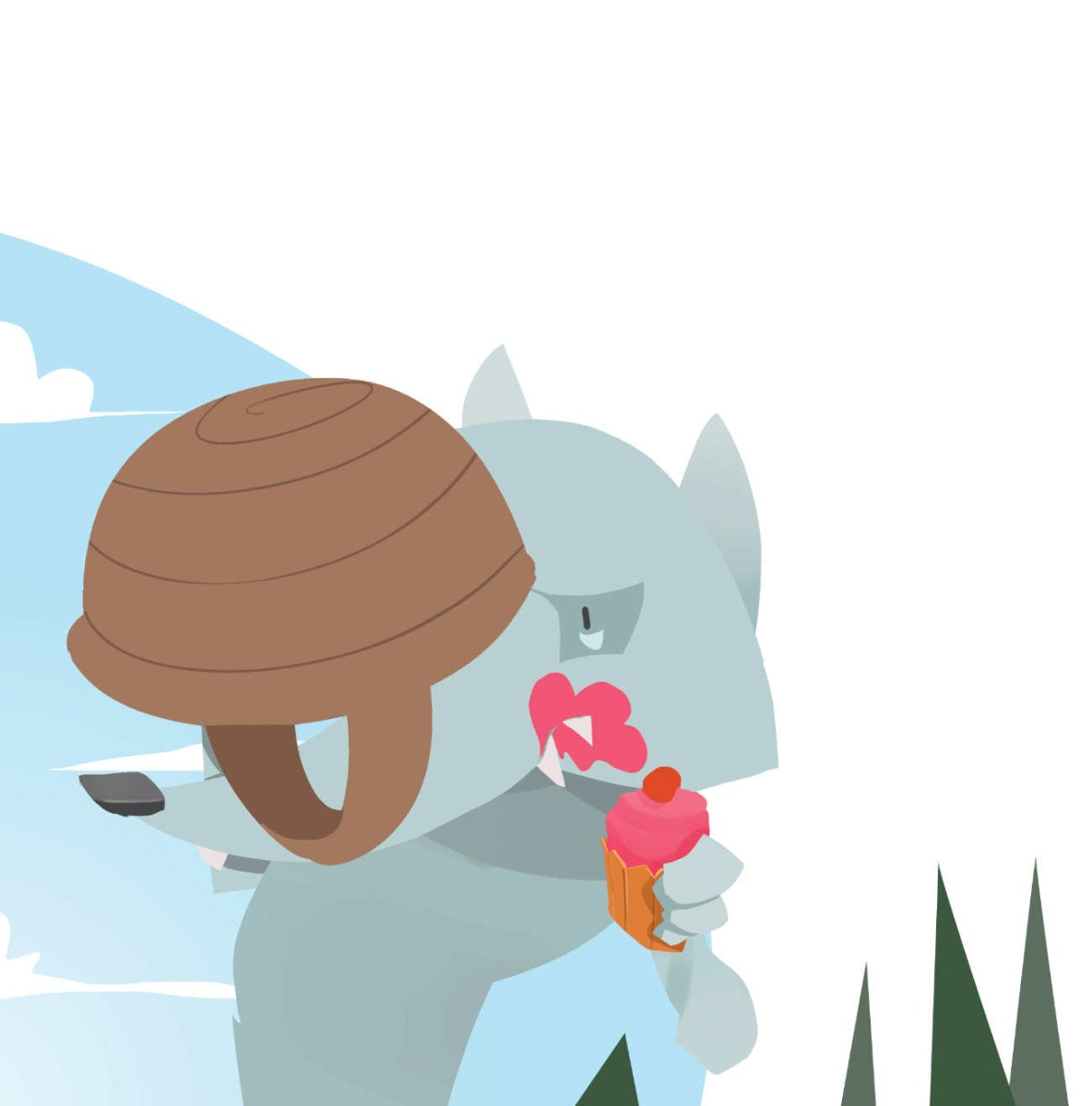 Truyện thai giáo tiếng Anh (Thai giáo ngoại ngữ): Little Blue Riding Hood