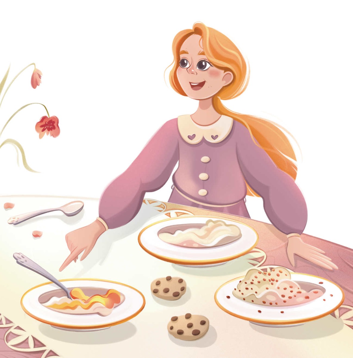 Truyện thai giáo tiếng Anh (Thai giáo ngoại ngữ): Goldilocks and the FOUR Bears!