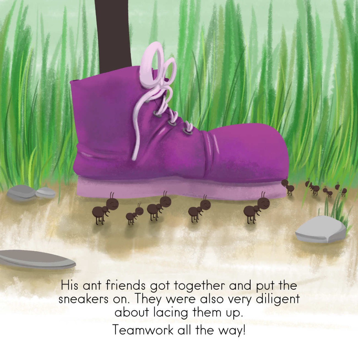 Truyện thai giáo tiếng Anh (Thai giáo ngoại ngữ): The Caterpillar Who LOVED Shoes!
