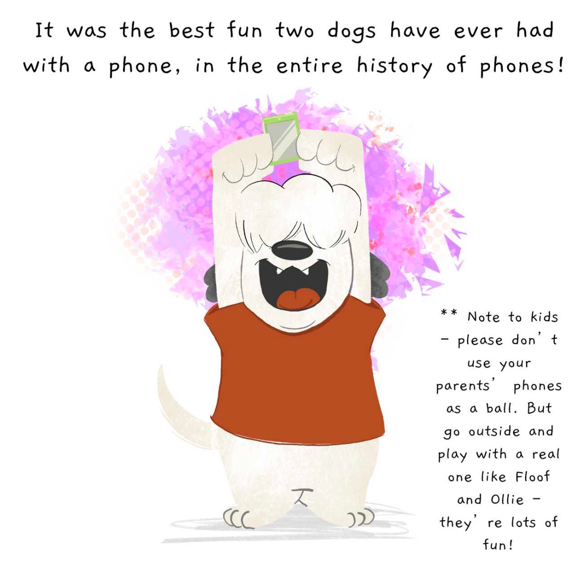 Truyện thai giáo tiếng Anh (Thai giáo ngoại ngữ): Floof Wants A Phone