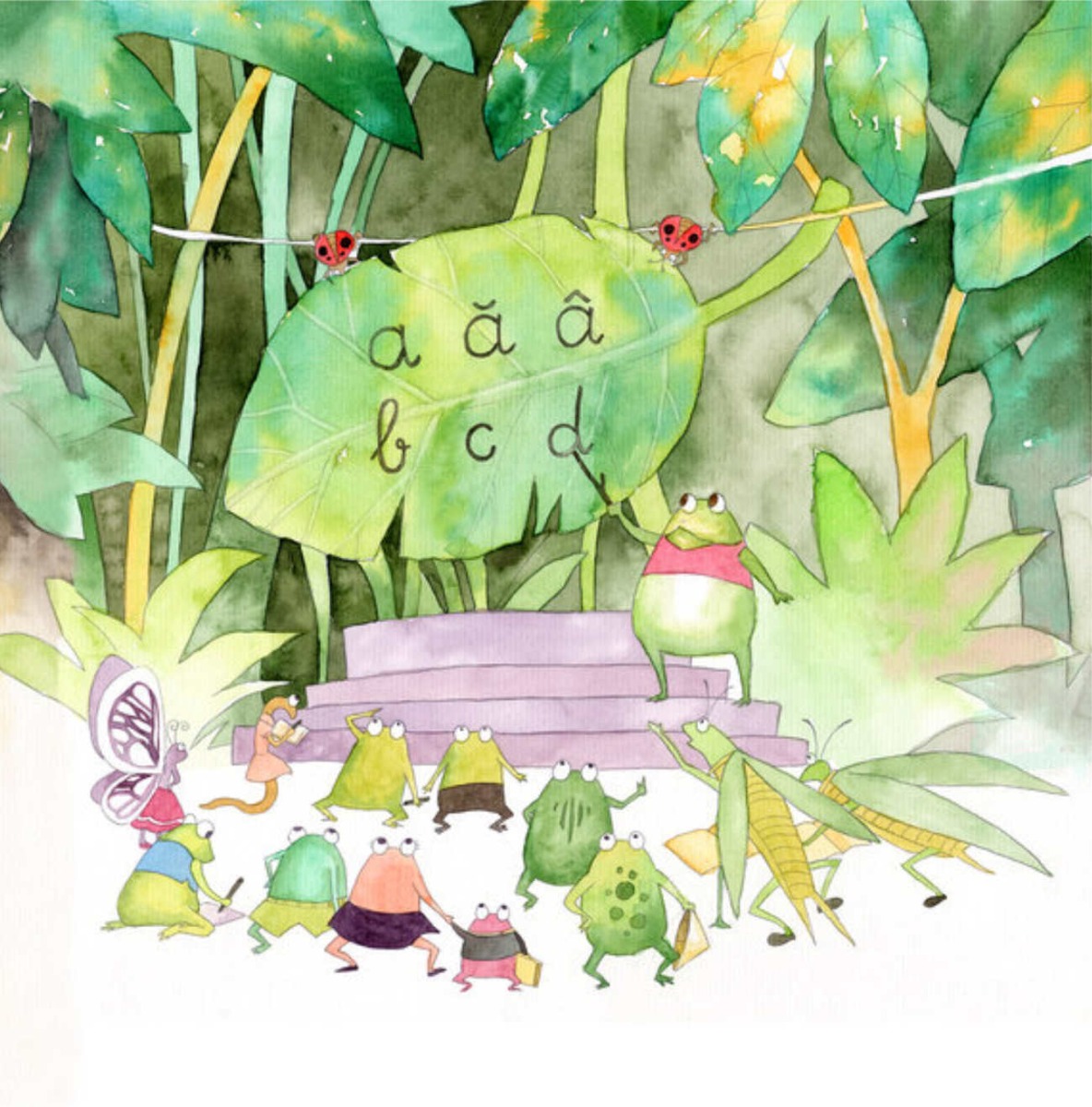 Truyện thai giáo tiếng Anh (Thai giáo ngoại ngữ): The Smart Frog