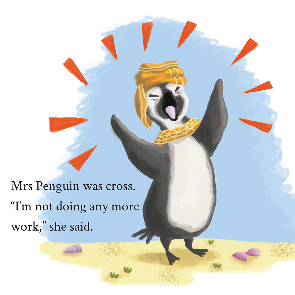 Truyện thai giáo tiếng Anh (Thai giáo ngoại ngữ): Mrs Penguin’s Perfect Palace