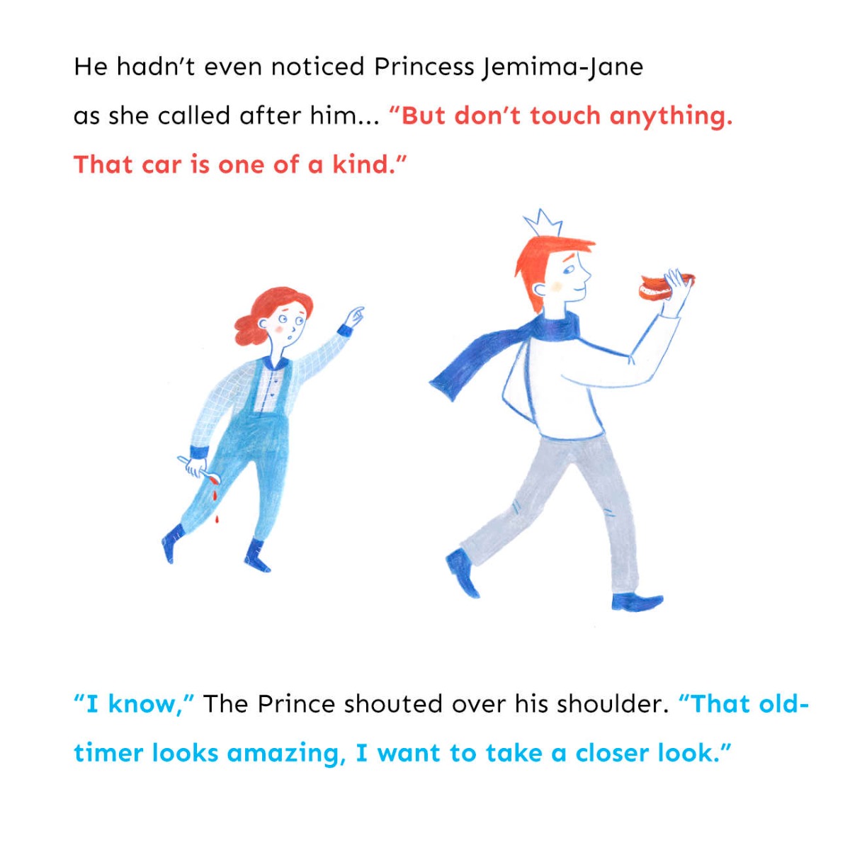 Truyện thai giáo tiếng Anh (Thai giáo ngoại ngữ): The Picky Prince, the Princess and the Peanut