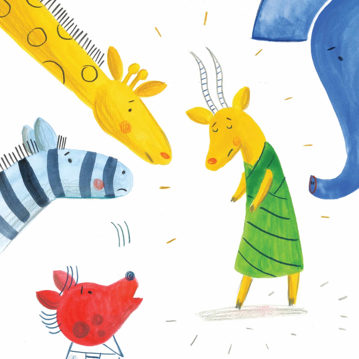 Truyện thai giáo tiếng Anh (Thai giáo ngoại ngữ): Mama Antelope’s House