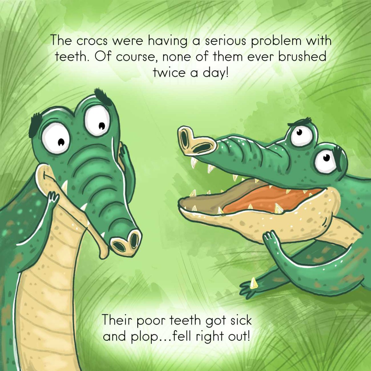 Truyện thai giáo tiếng Anh (Thai giáo ngoại ngữ): Smile, Crocodile!