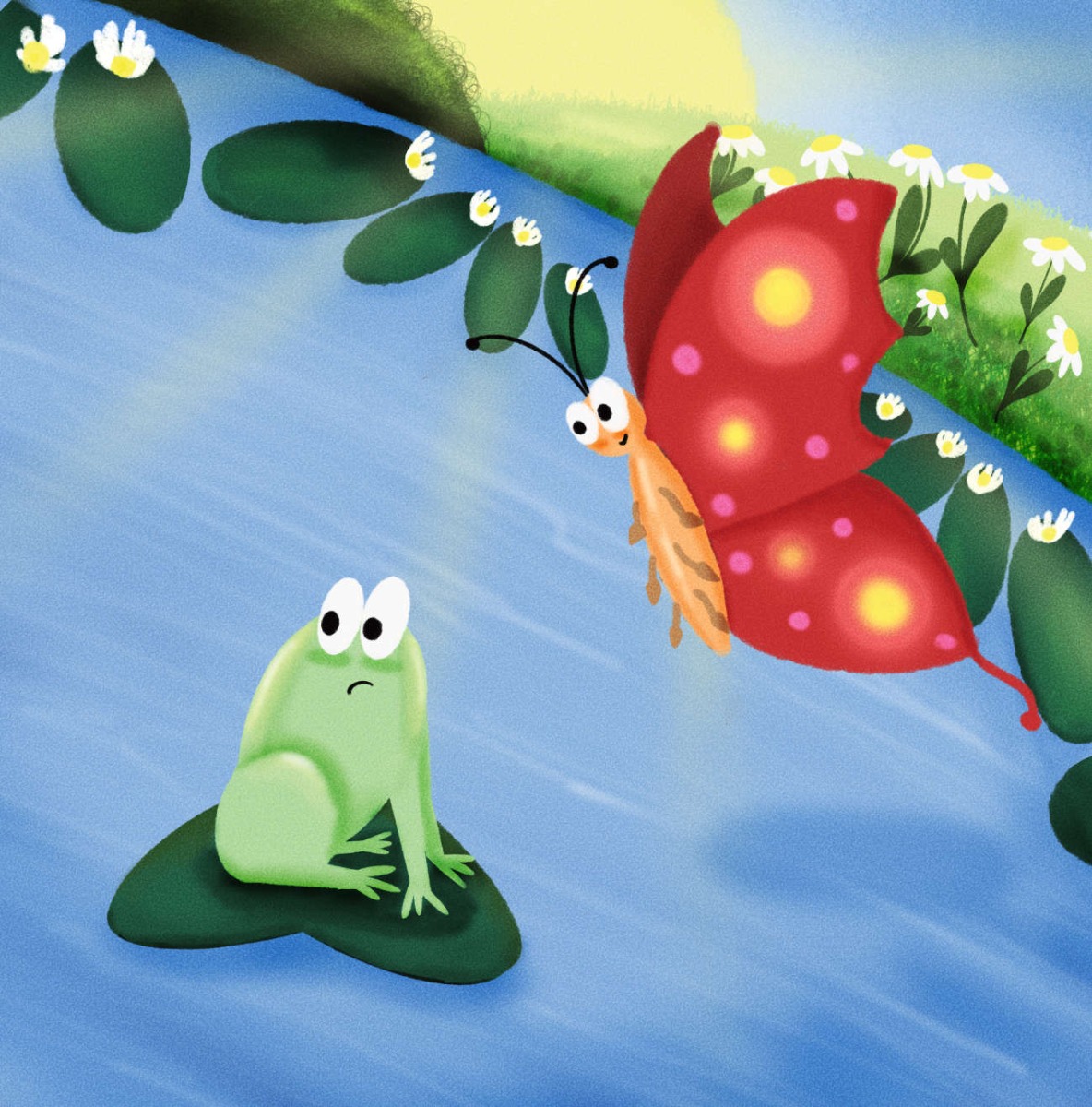 Truyện thai giáo tiếng Anh (Thai giáo ngoại ngữ): Where’s My Lily Pad?