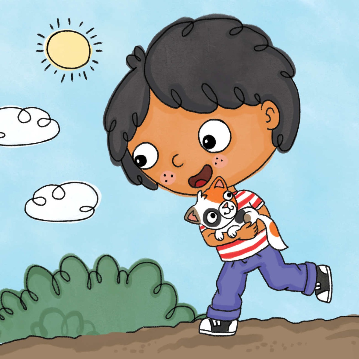 Truyện thai giáo tiếng Anh (Thai giáo ngoại ngữ): Catch That Cat!