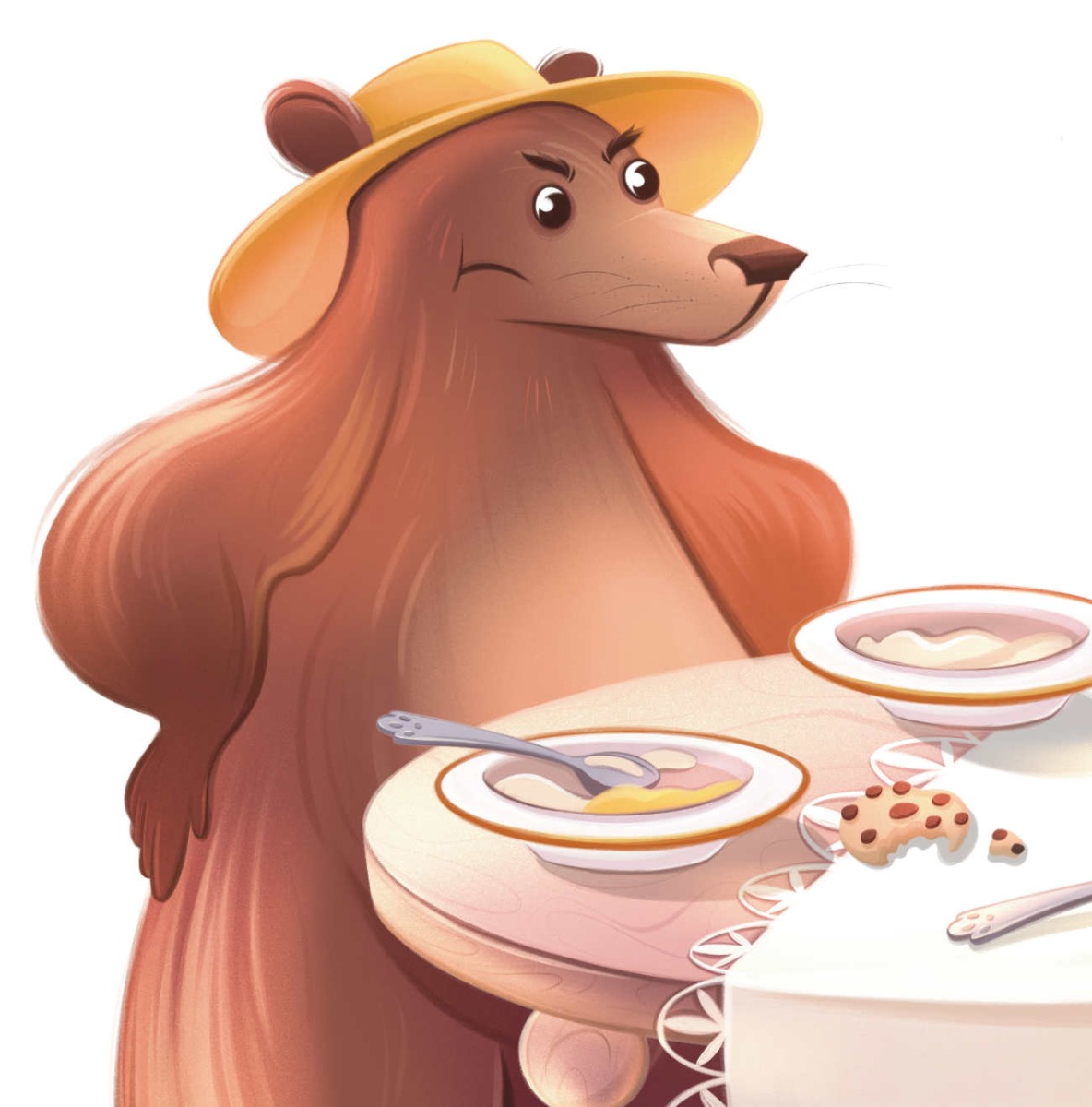 Truyện thai giáo tiếng Anh (Thai giáo ngoại ngữ): Goldilocks and the FOUR Bears!