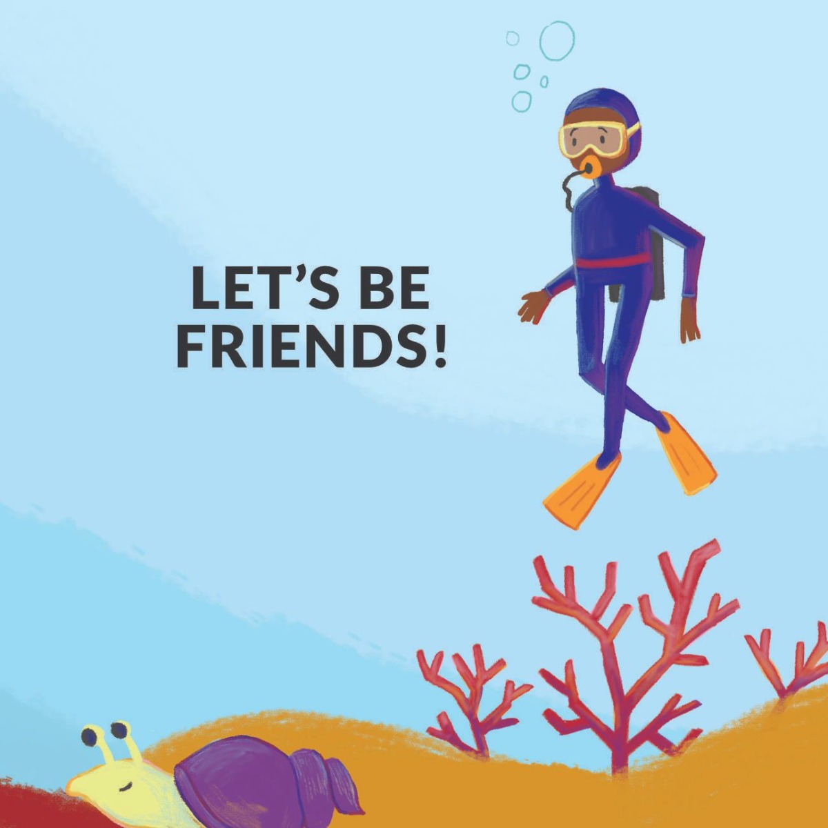 Truyện thai giáo tiếng Anh (Thai giáo ngoại ngữ): Let’s Be Friends