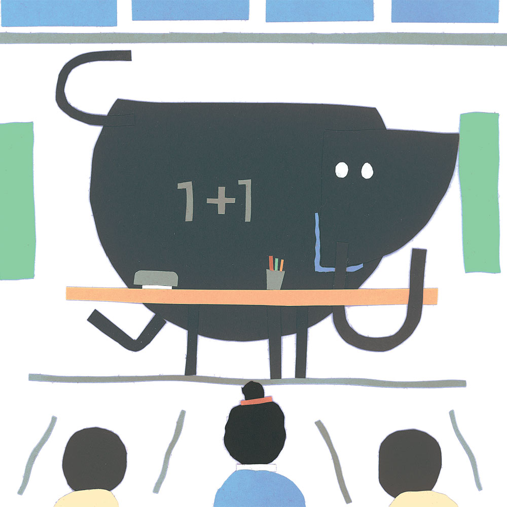 Truyện thai giáo tiếng Anh (Thai giáo ngoại ngữ): The Elephant in the Room