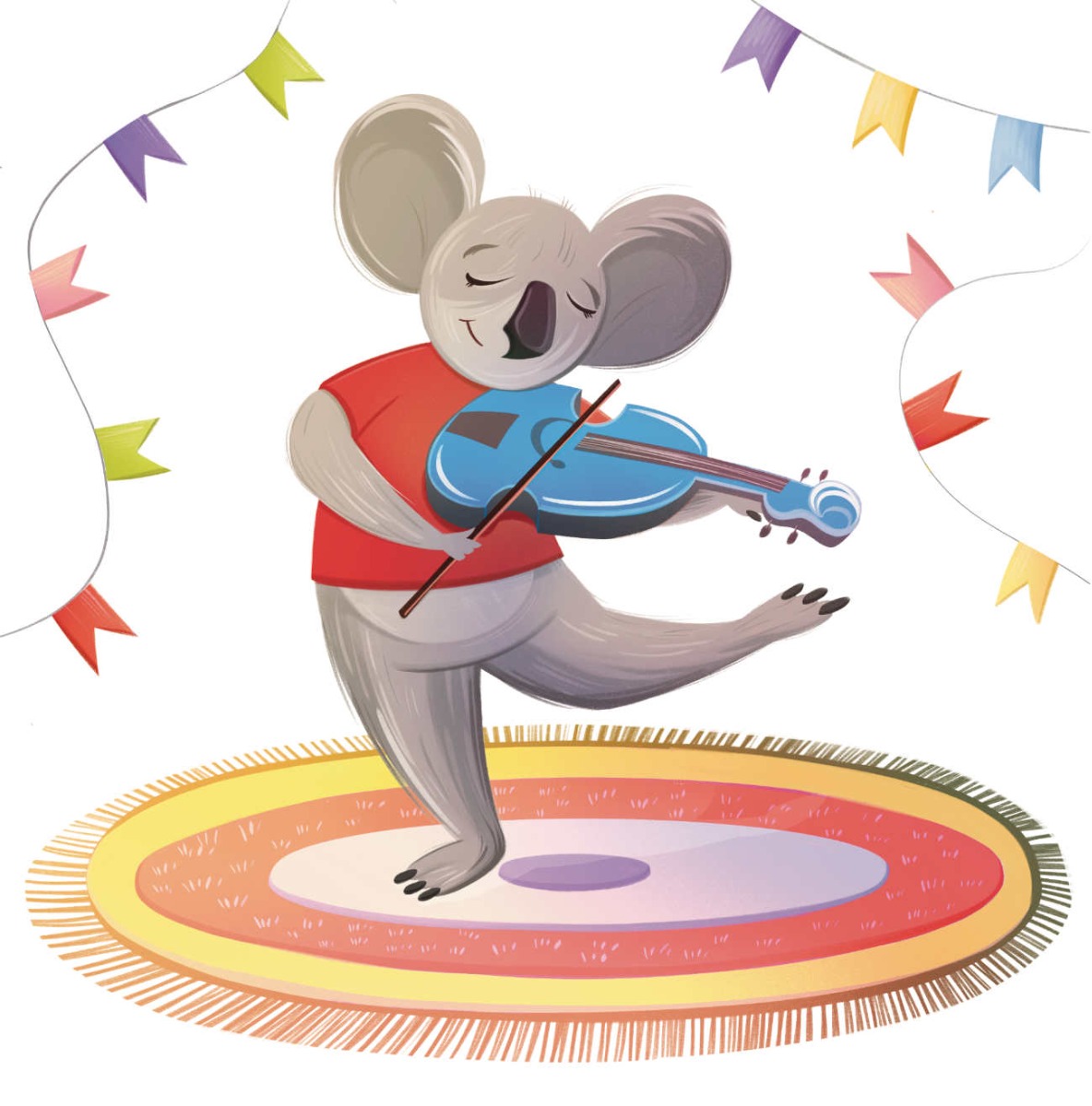 Truyện thai giáo tiếng Anh (Thai giáo ngoại ngữ): Koah Koala