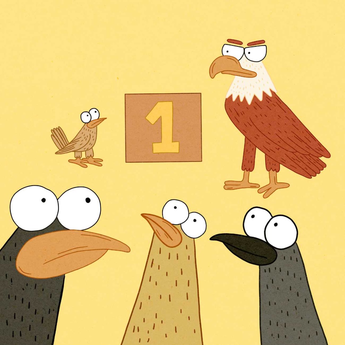 Truyện thai giáo tiếng Anh (Thai giáo ngoại ngữ): Little Brown Wren Is King of the Birds